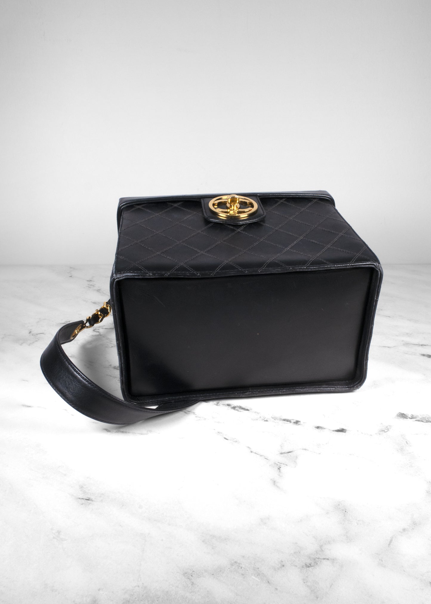 Chanel Vintage Quilted Cosmetic Case