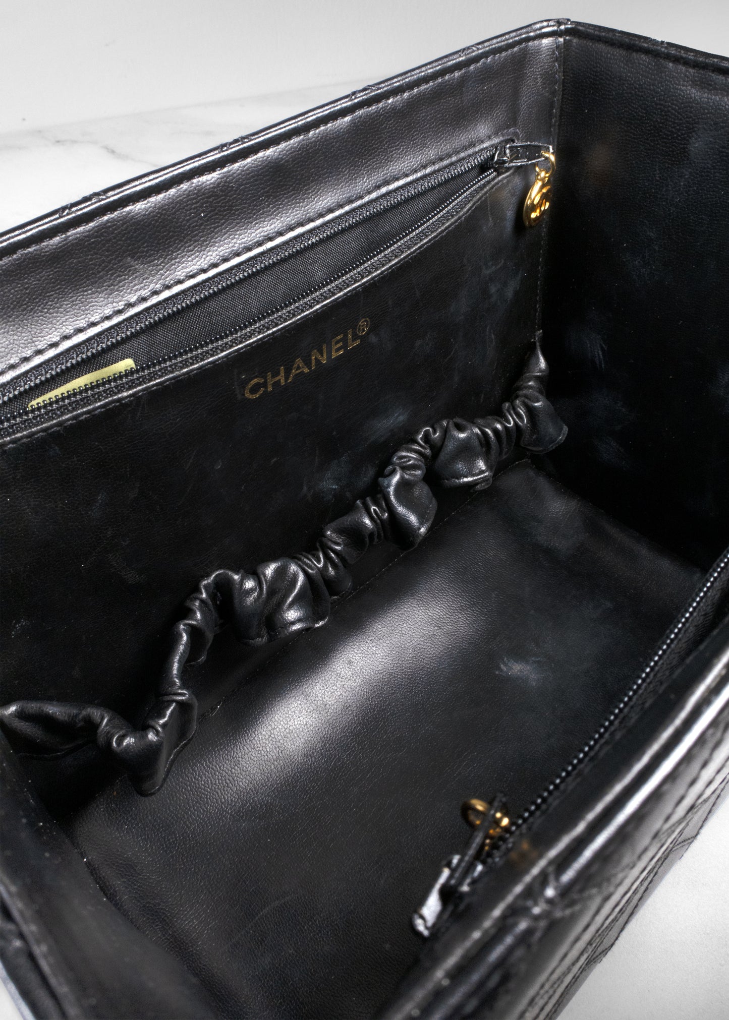 Chanel Vintage Quilted Cosmetic Case