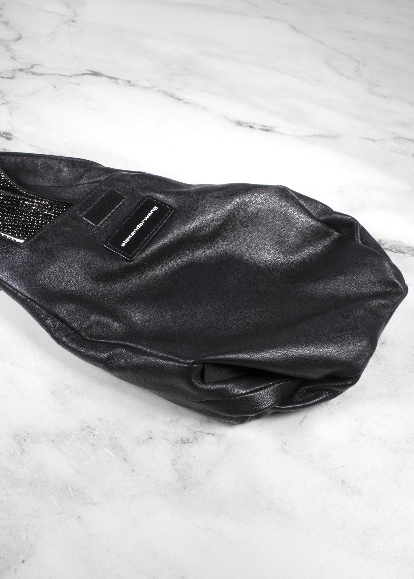 Alexander Wang Crystal Mini Wanglock Shopper