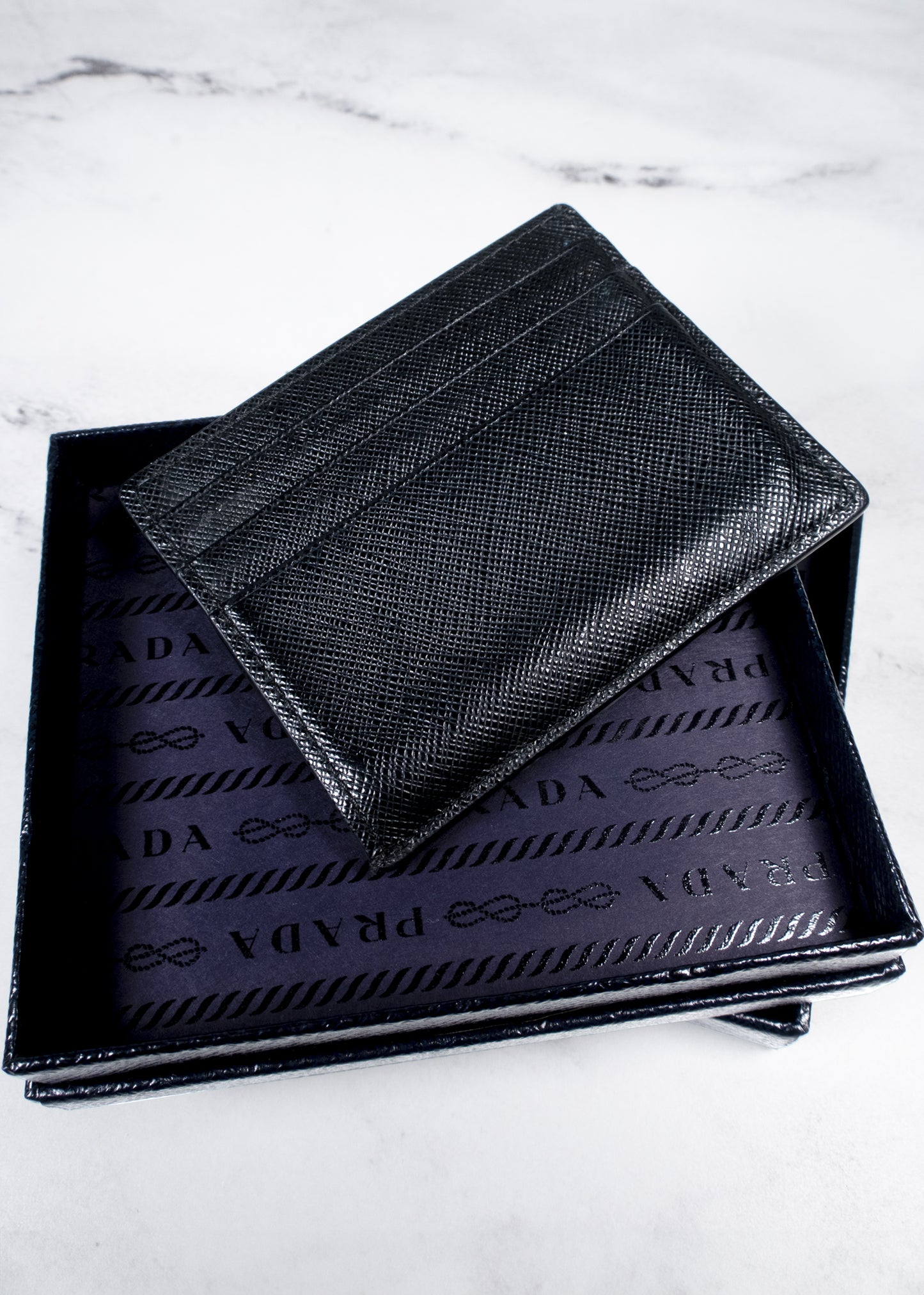 Prada Saffiano Leather Card Case