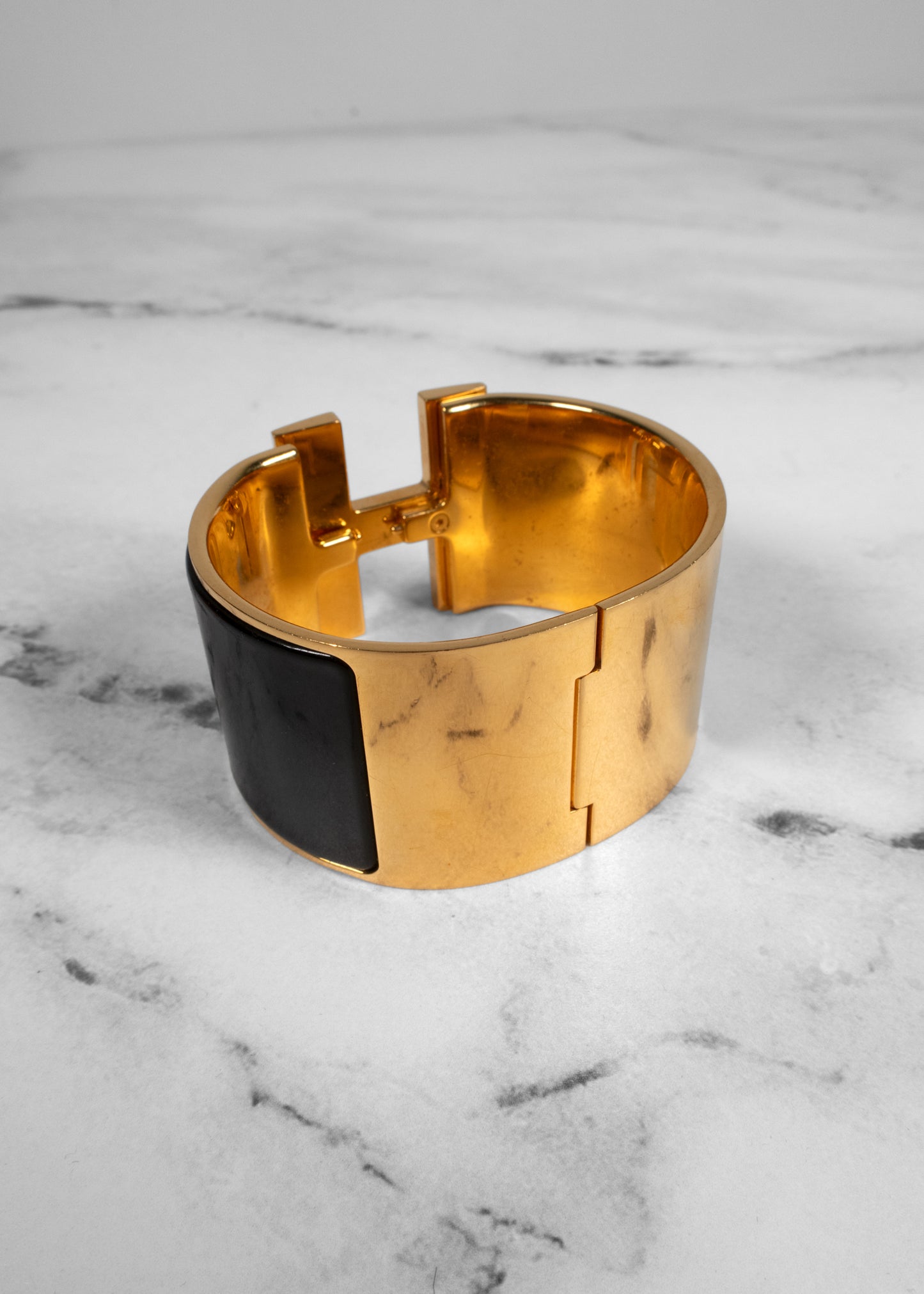 Hermès Enamel Extra Wide Clic Clac H Bracelet