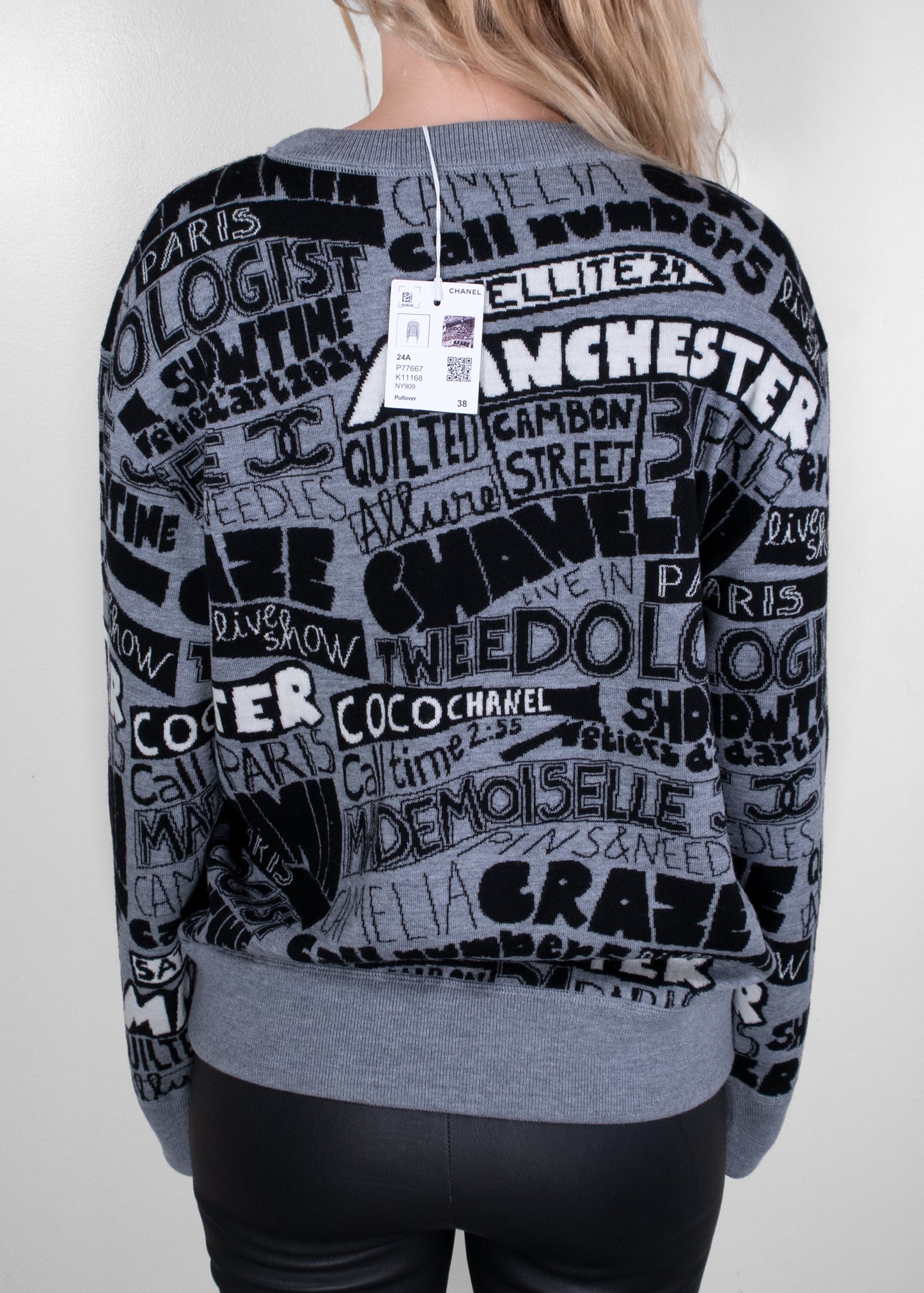 Chanel 2024 Printed Sweater