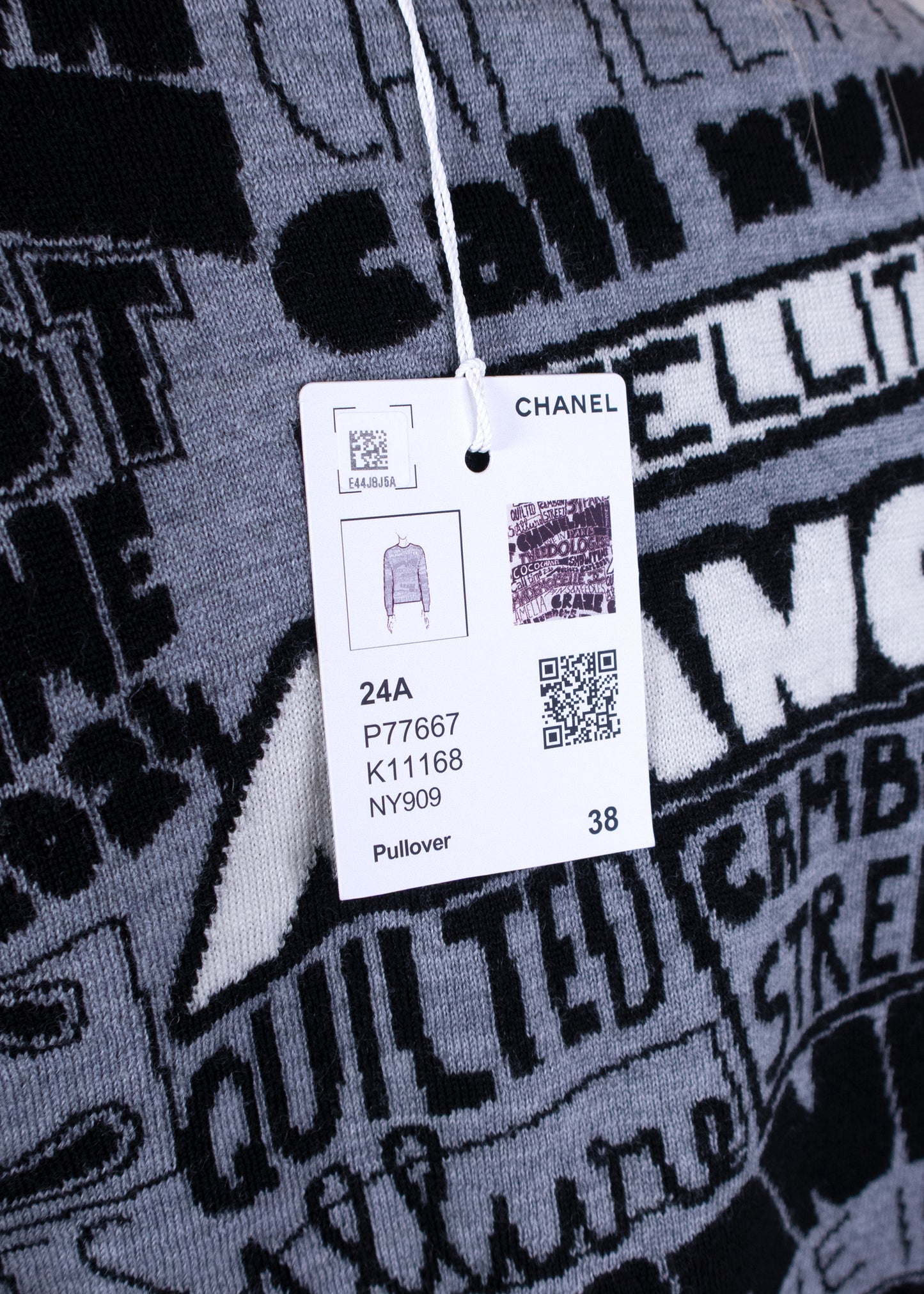 Chanel 2024 Printed Sweater