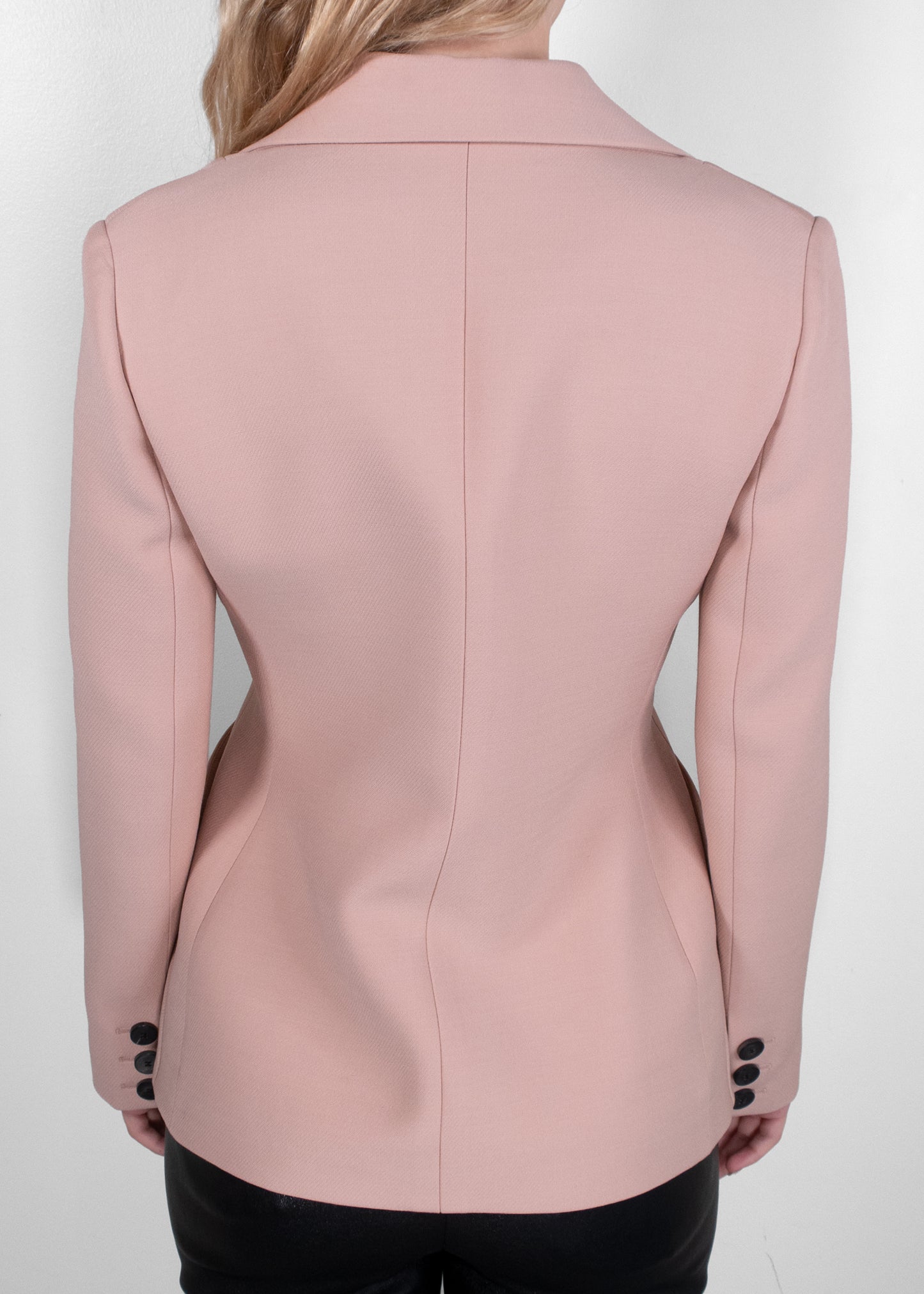 Christian Dior Blush Wool Blazer