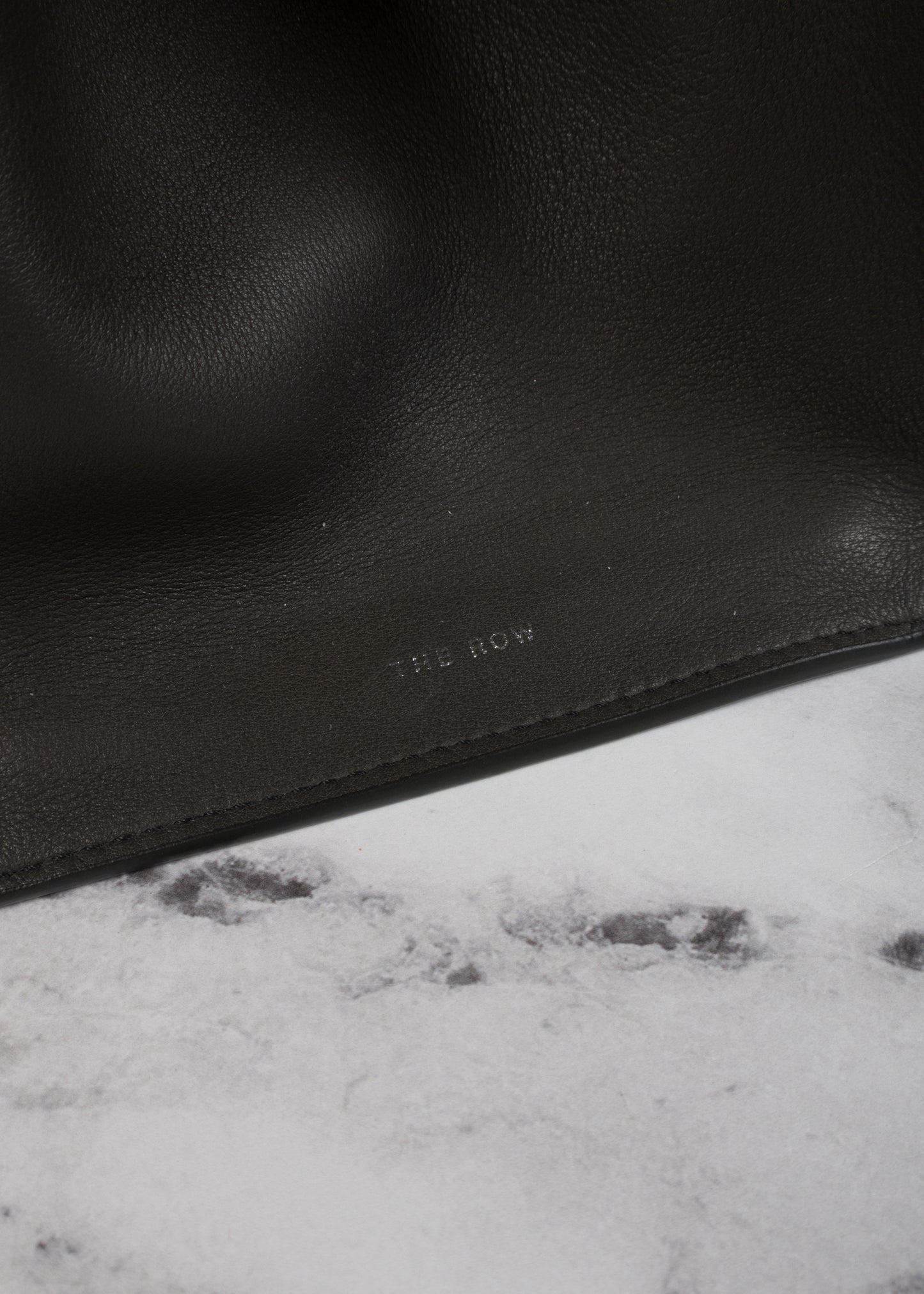 The Row Soft Margaux 12 Tote in Saddle Leather