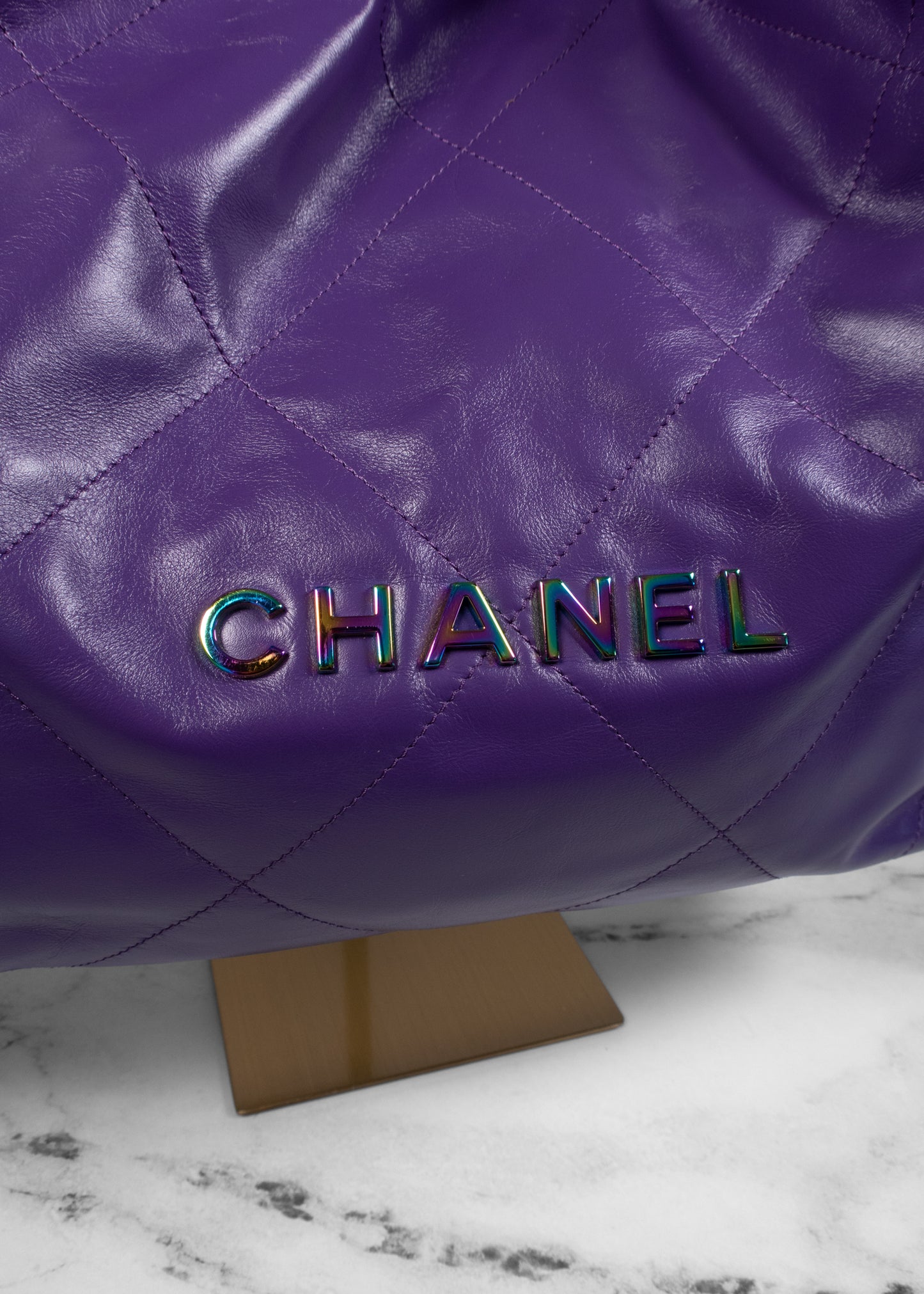 Chanel Quilted 22 Large Hobo