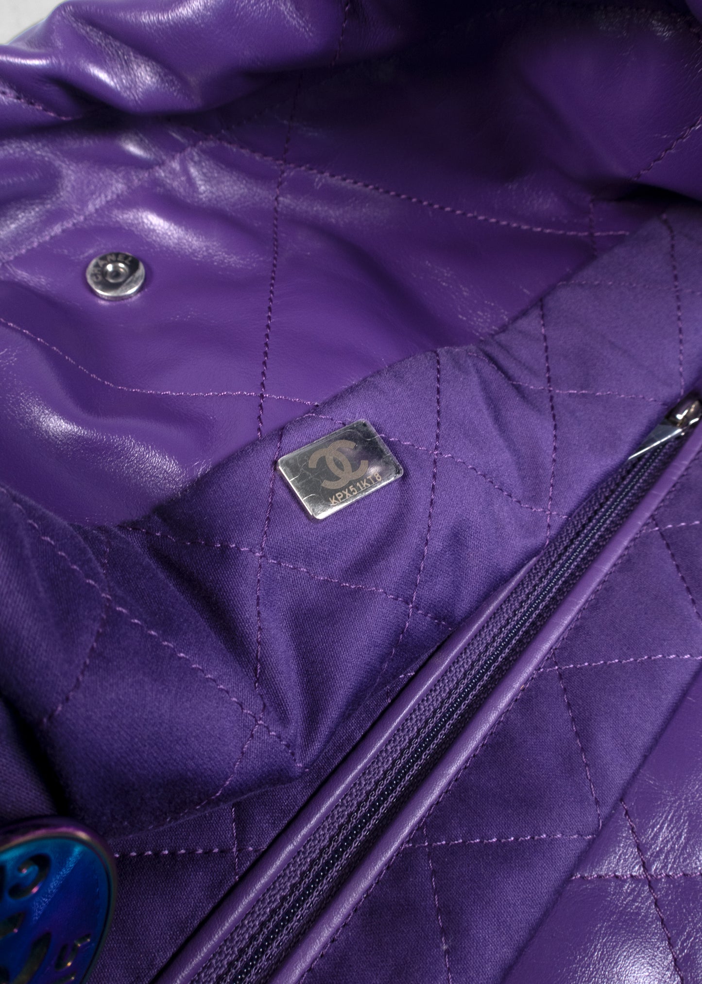 Chanel Quilted 22 Large Hobo