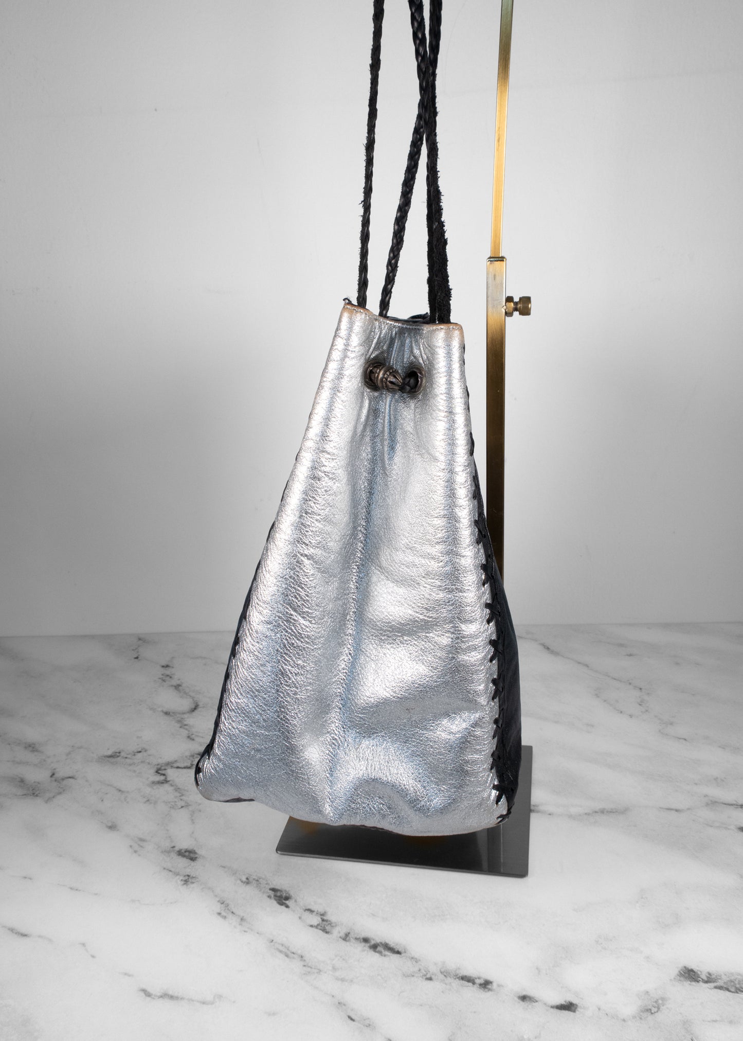 Chrome Hearts Leather Bucket Bag