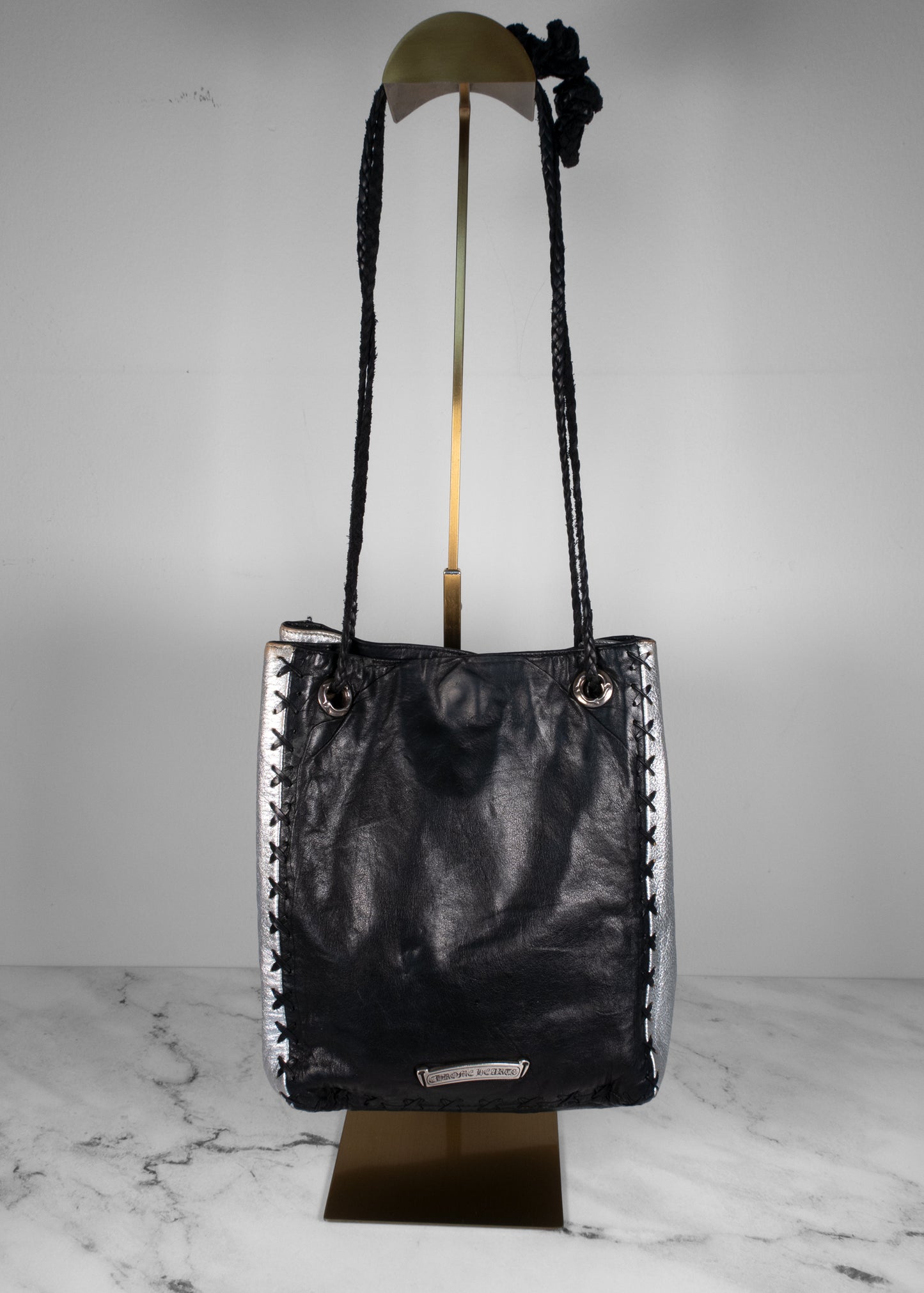 Chrome Hearts Leather Bucket Bag