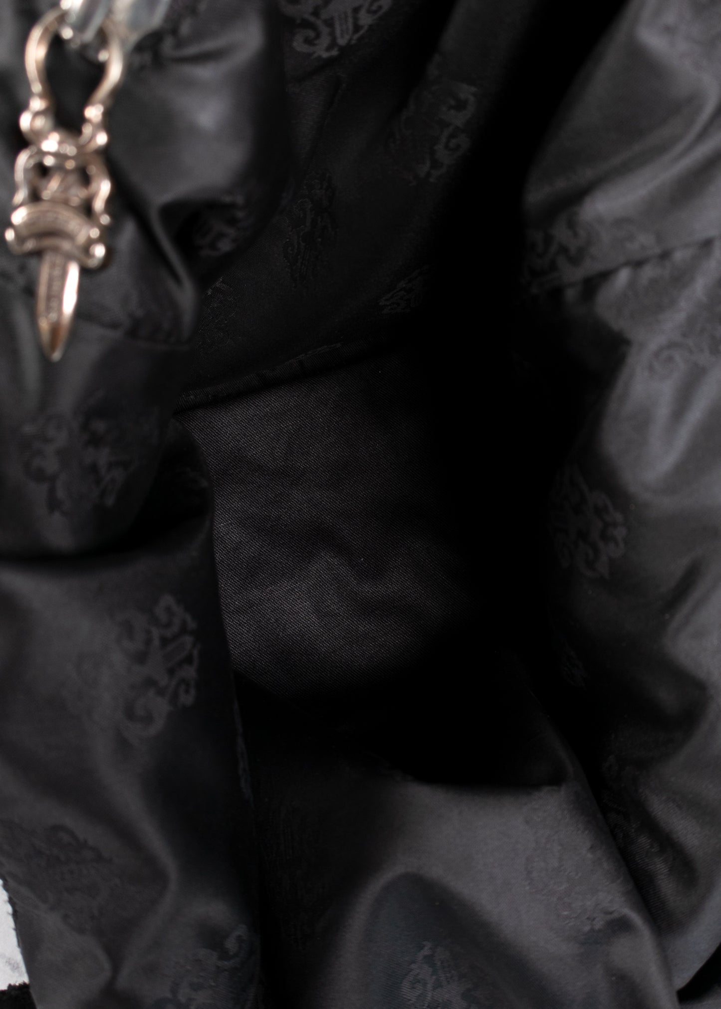 Chrome Hearts Leather Bucket Bag