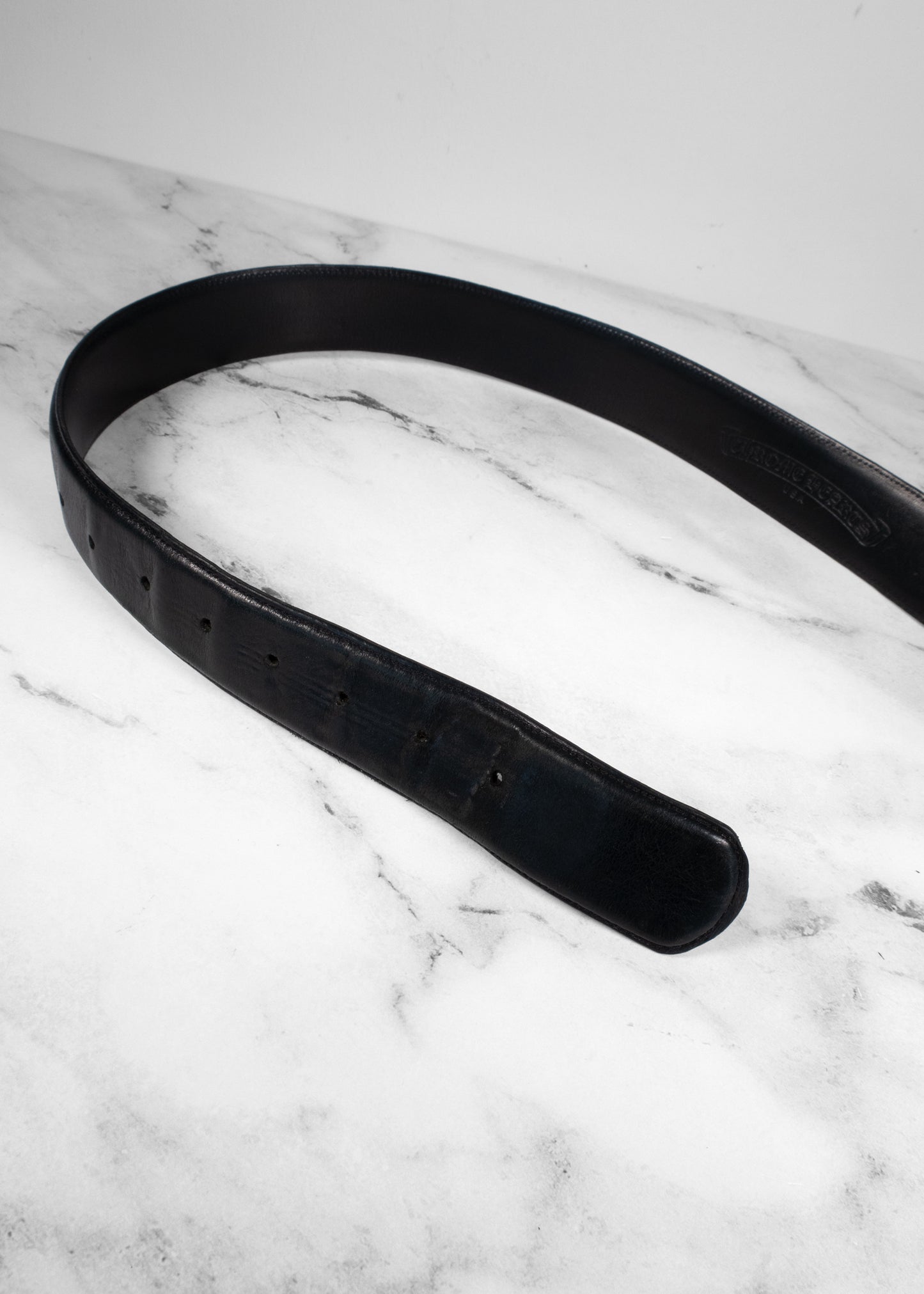 Chrome Hearts Filigree OTJ Leather Belt