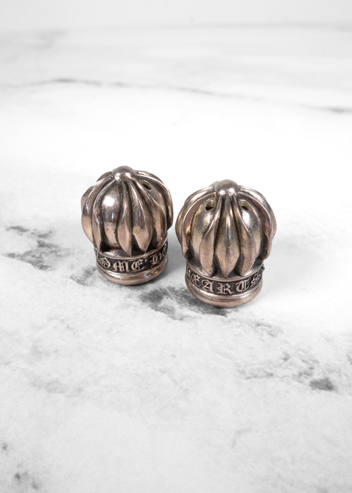 Chrome Hearts Maltese Cross Salt & Pepper Shaker Set