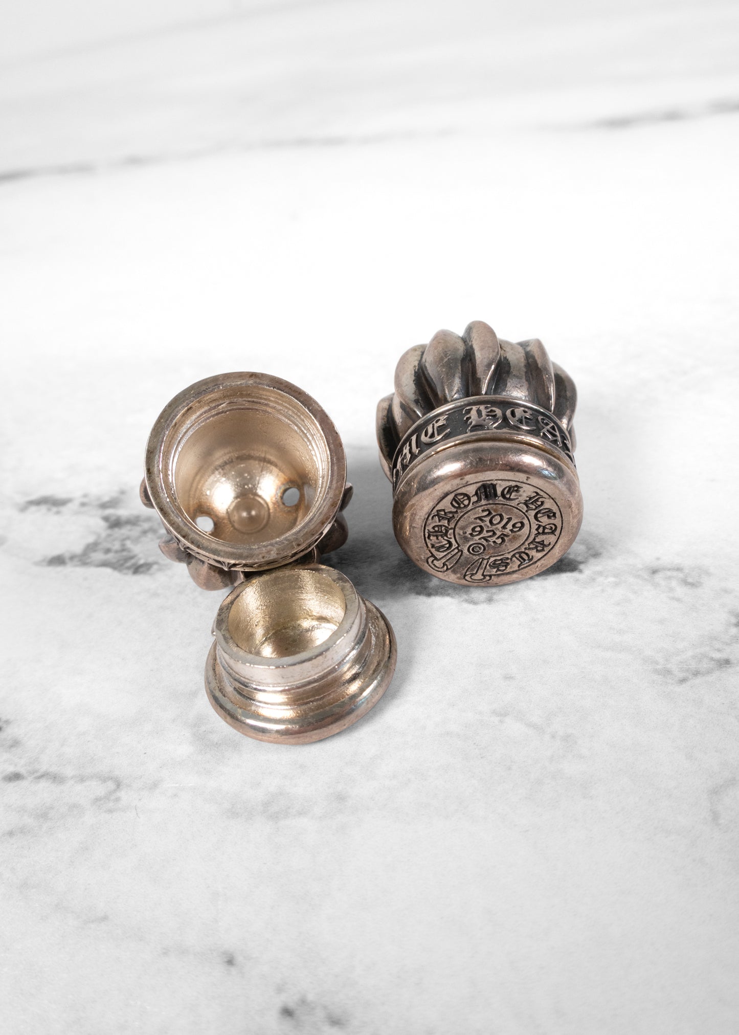 Chrome Hearts Maltese Cross Salt & Pepper Shaker Set