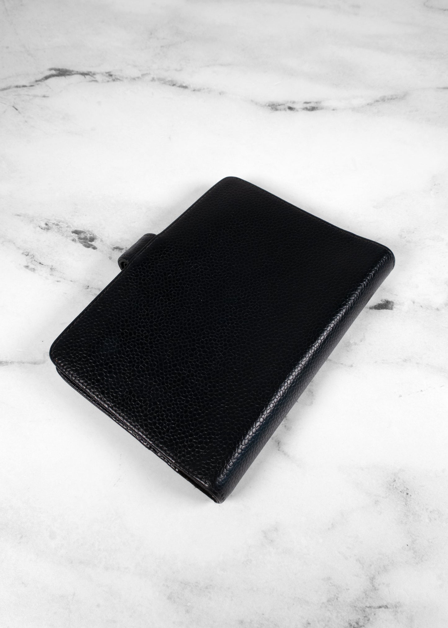 Chanel Caviar CC Small Ring Agenda Planner