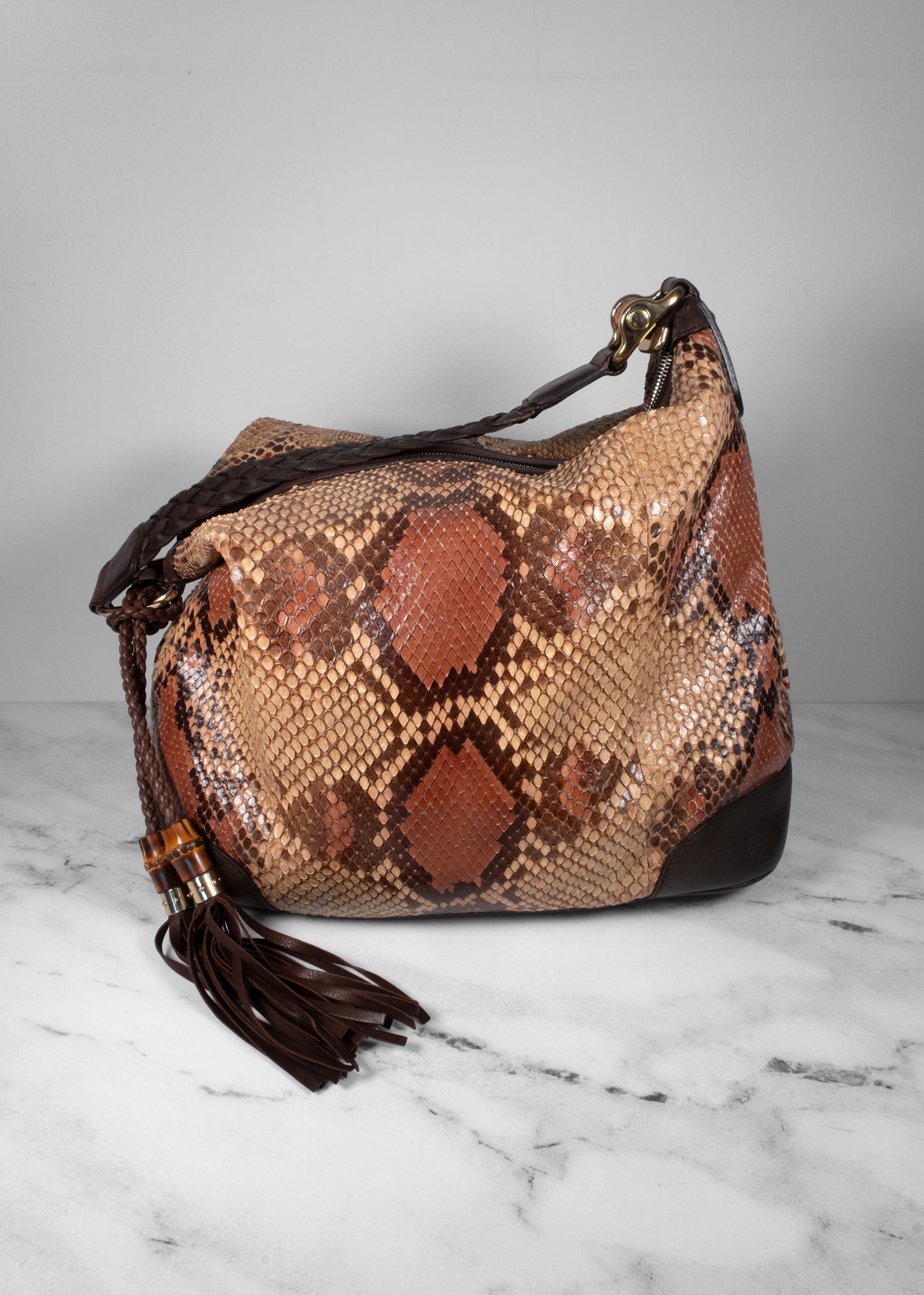 Gucci Python Eva Hobo