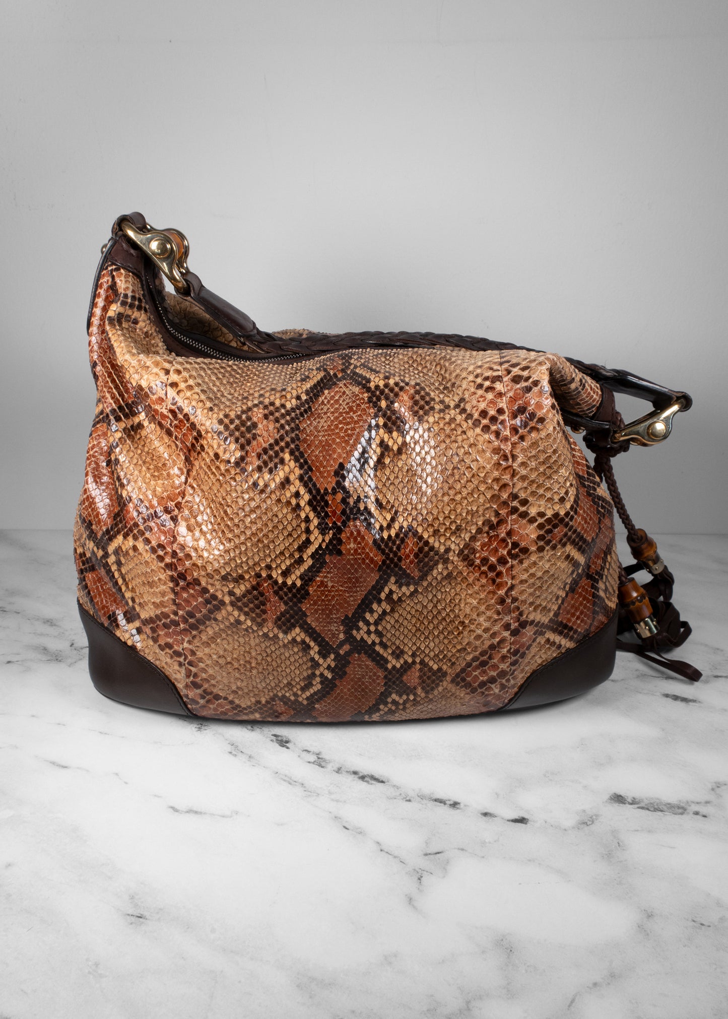 Gucci Python Eva Hobo