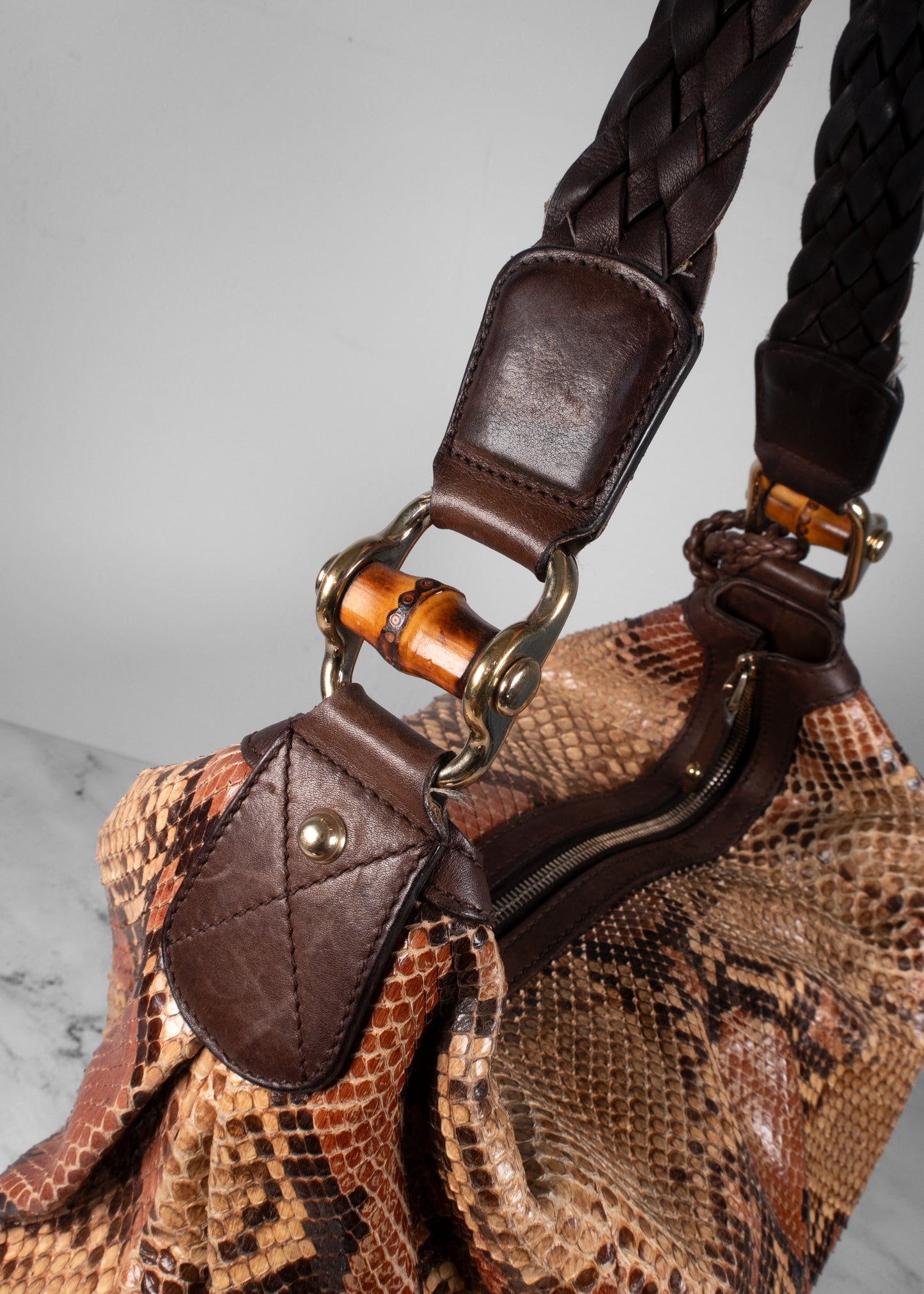 Gucci Python Eva Hobo