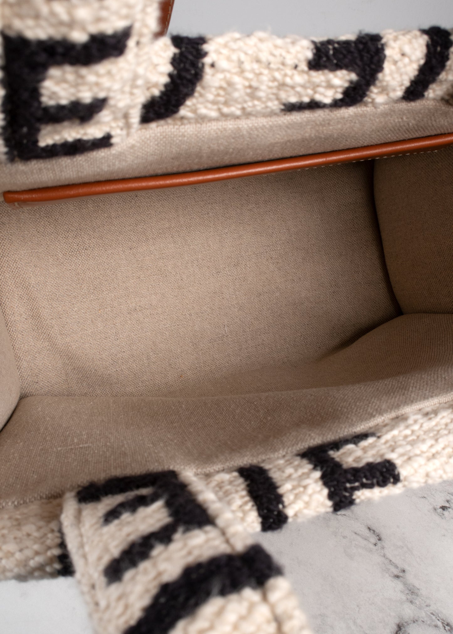 Celine Canvas All Over Shoulder Bag