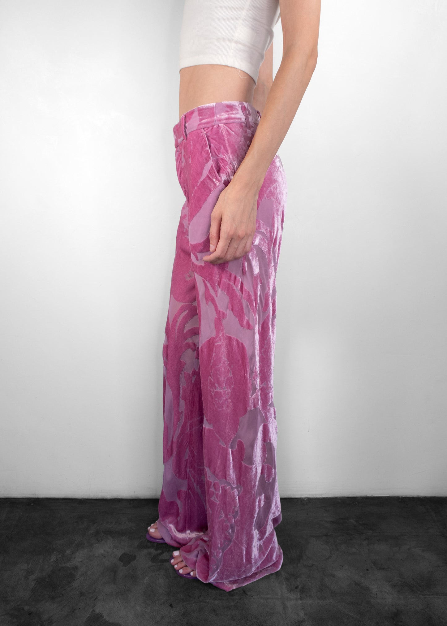 Etro Artemisia Pant in Rosa