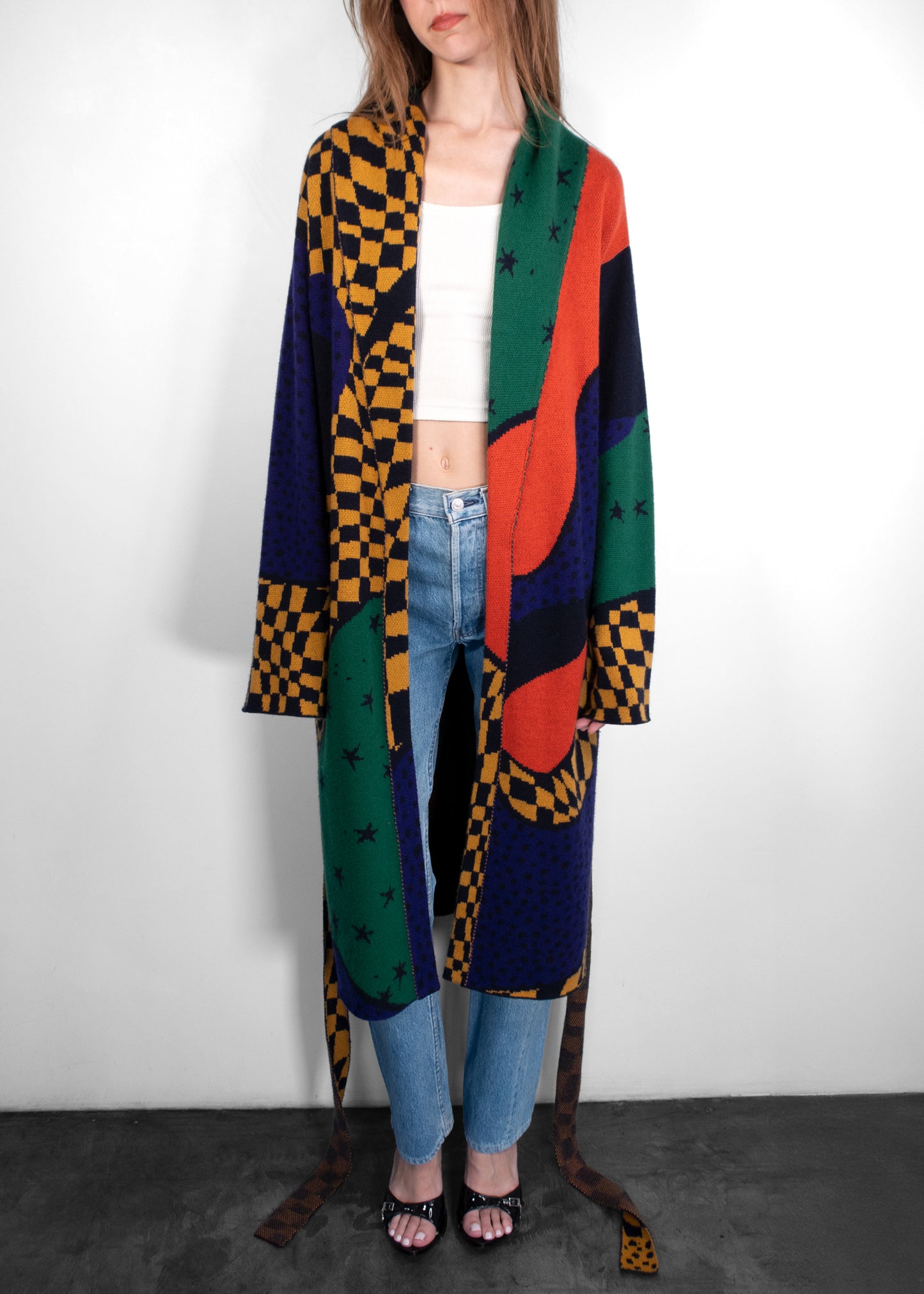 The Elder Statesman Game Night Robe