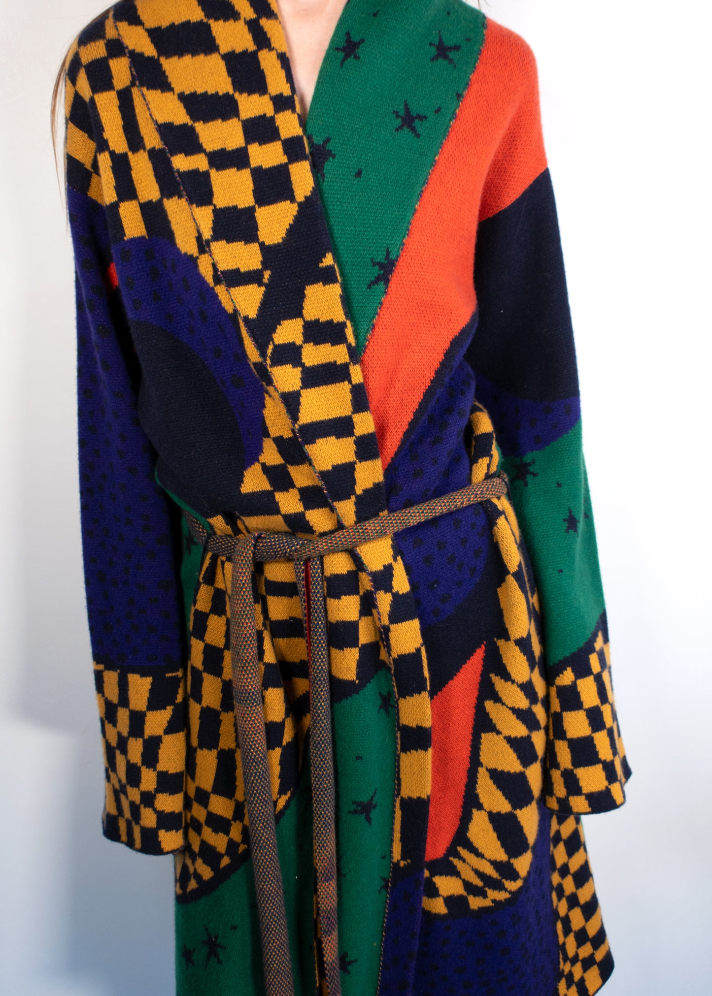 The Elder Statesman Game Night Robe
