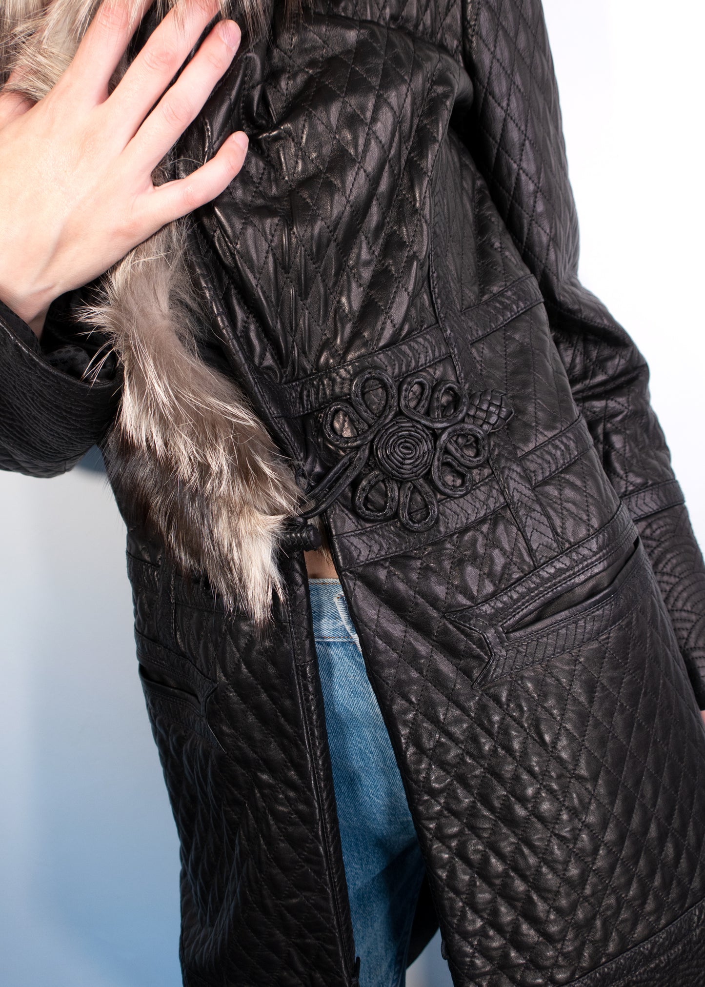 Roberto Cavalli Fur Lined Jacket