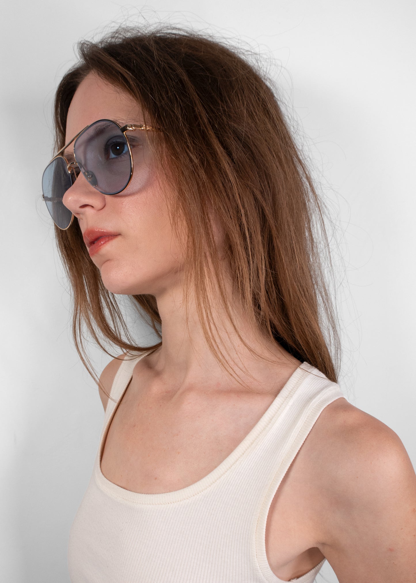 Chrome Hearts Aviator Sunglasses