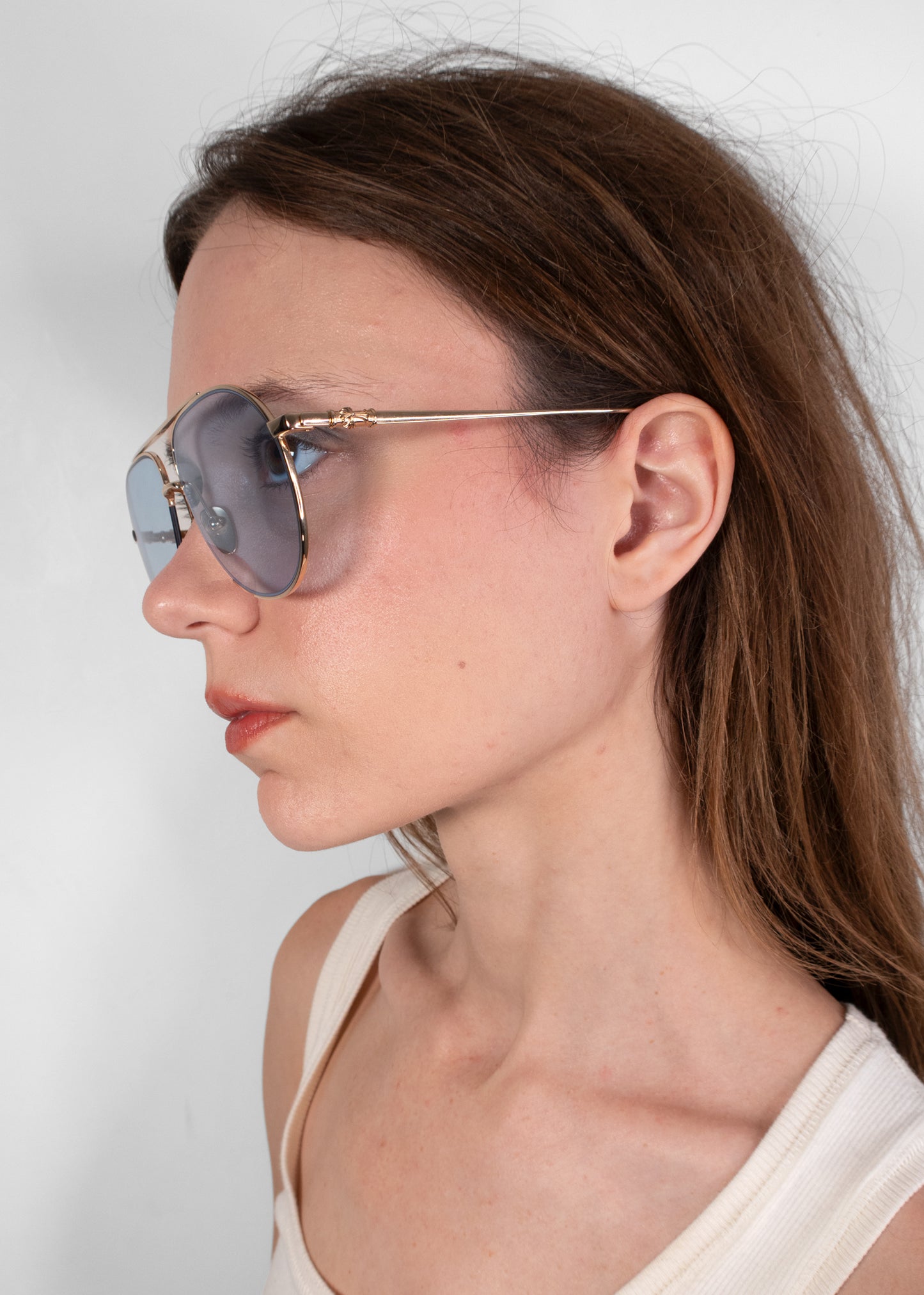 Chrome Hearts Aviator Sunglasses