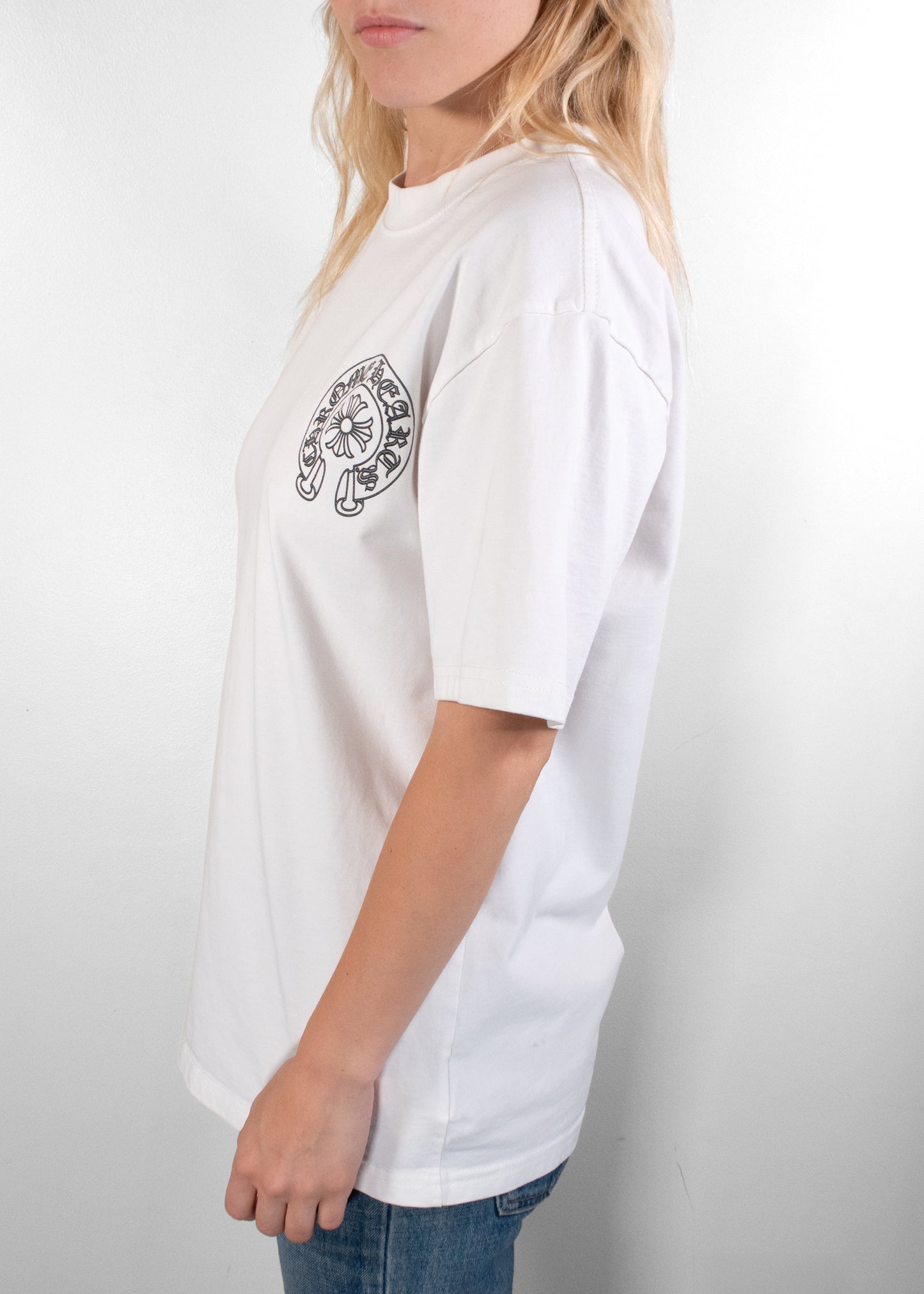 Chrome Hearts Horseshoe Logo Short Sleeve Tee