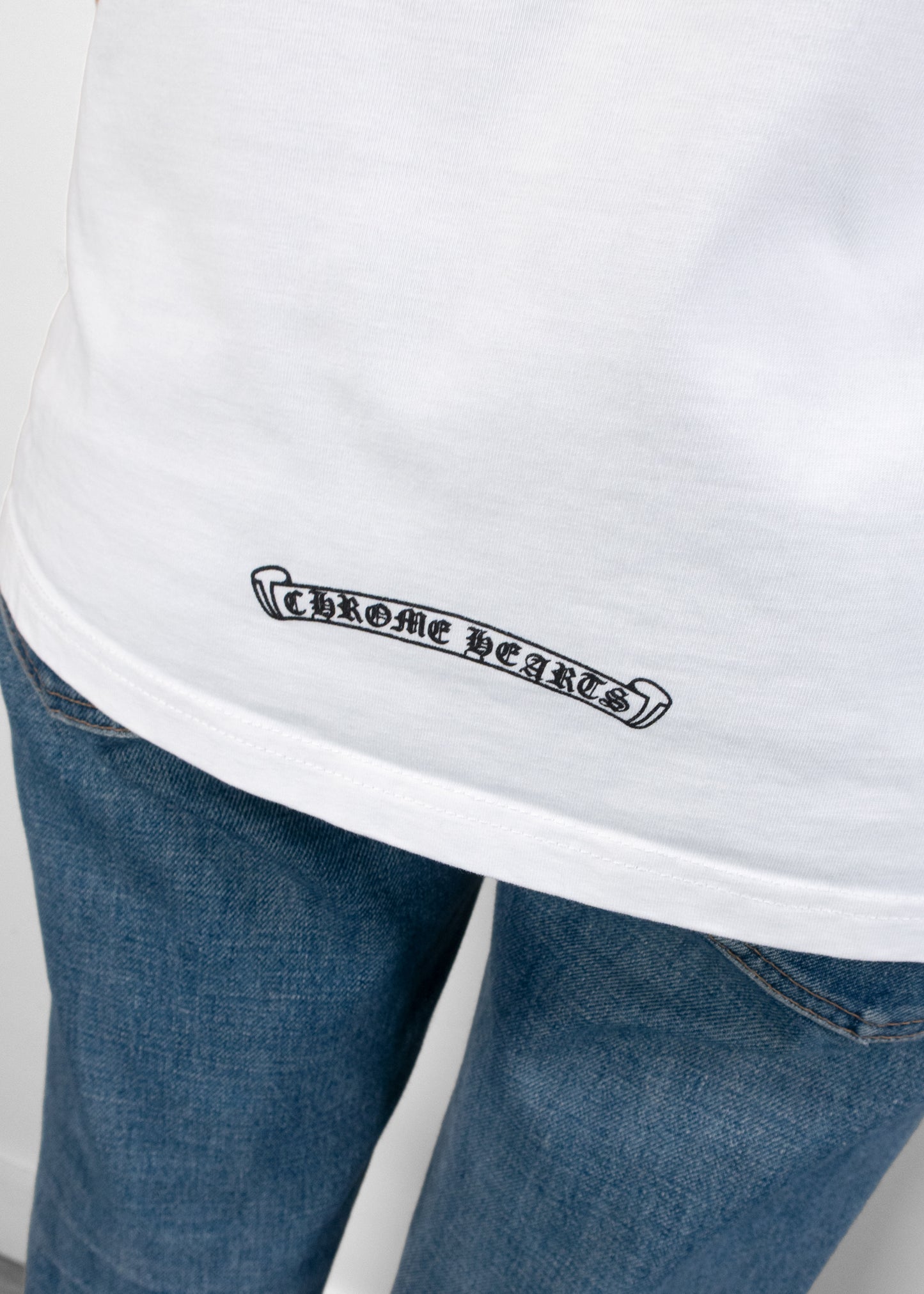 Chrome Hearts Horseshoe Logo Short Sleeve Tee