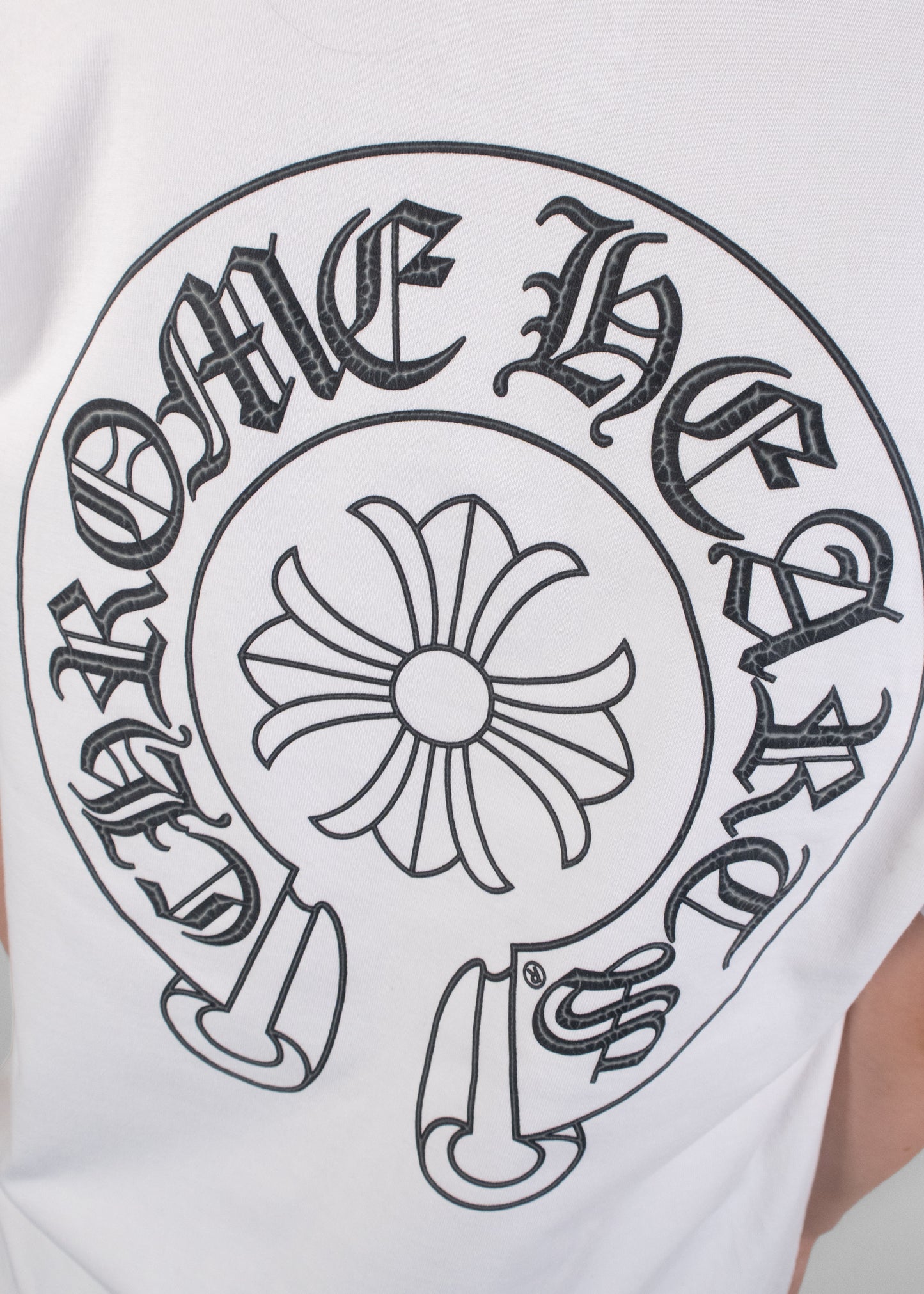 Chrome Hearts Horseshoe Logo Short Sleeve Tee