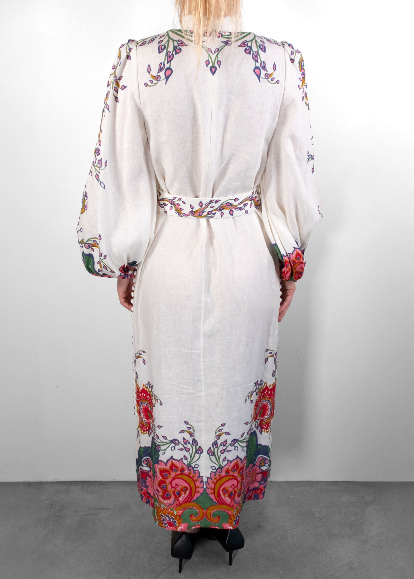 Zimmermann Lovestruck Buttoned Midi Dress