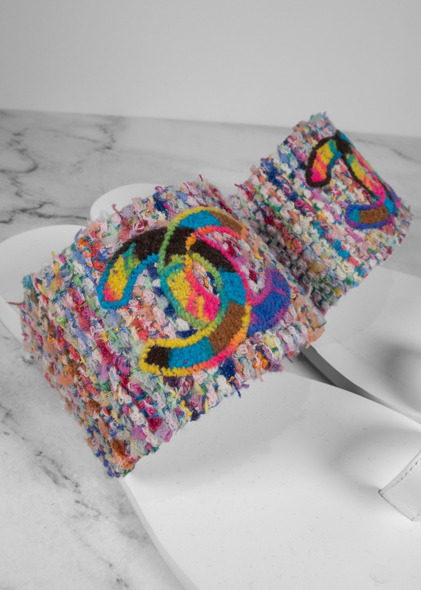 Chanel 2023 Interlocking CC Logo Slides