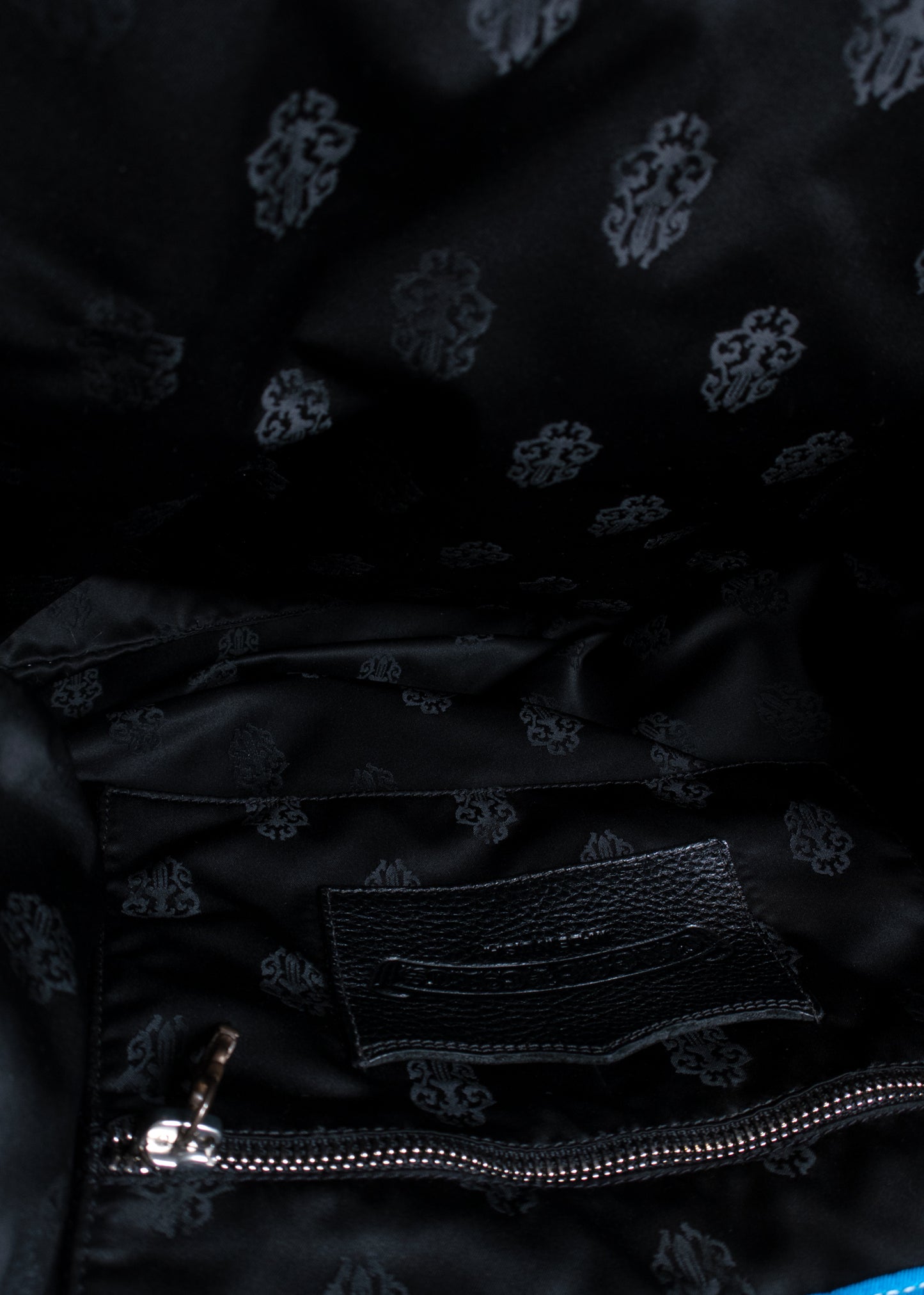 Chrome Hearts Cemetery Cross Print Nylon Tote Bag
