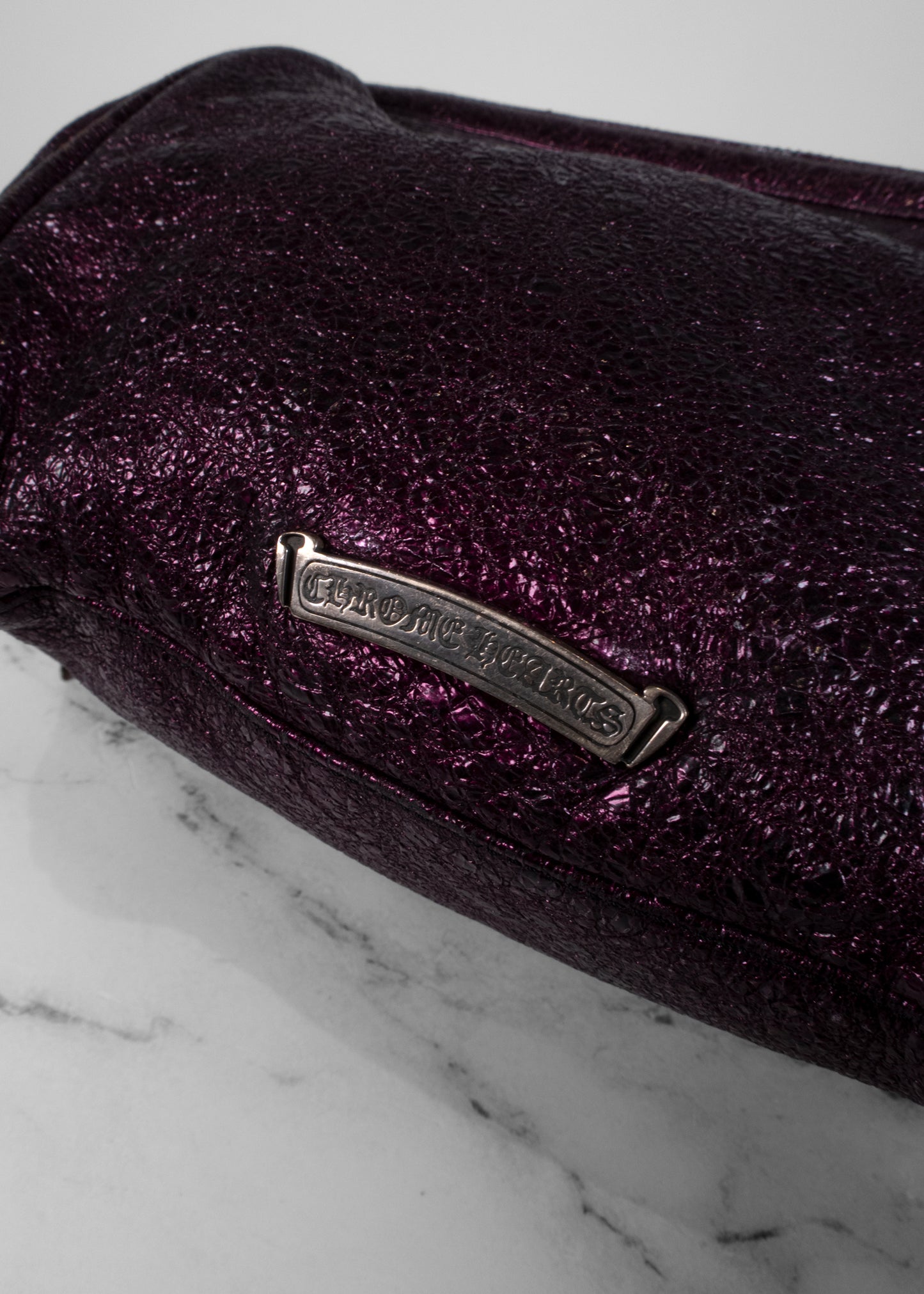 Chrome Hearts Purple Clutch