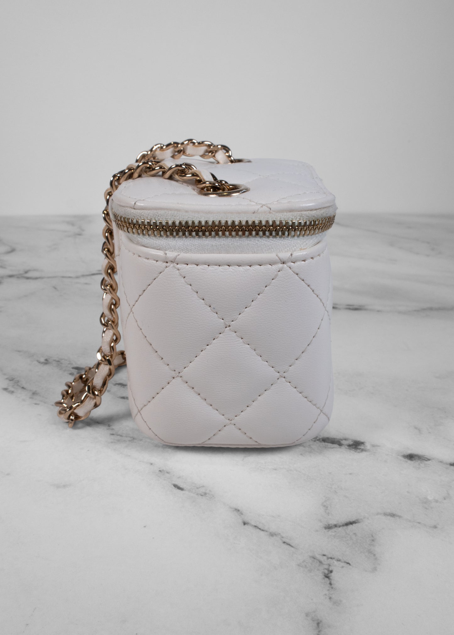 Chanel 2022 Mini Pearl Crush Vanity Case