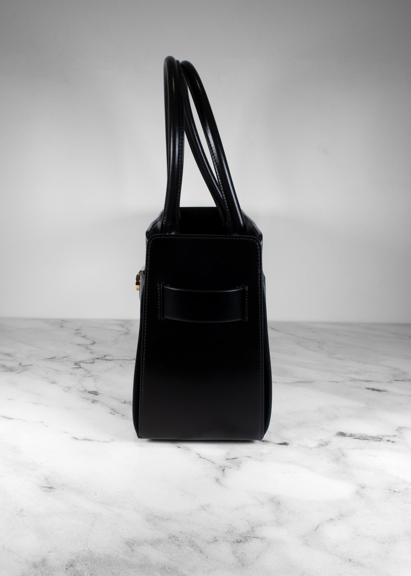 Ferragamo Gancini Buckle Large Top Handle Bag
