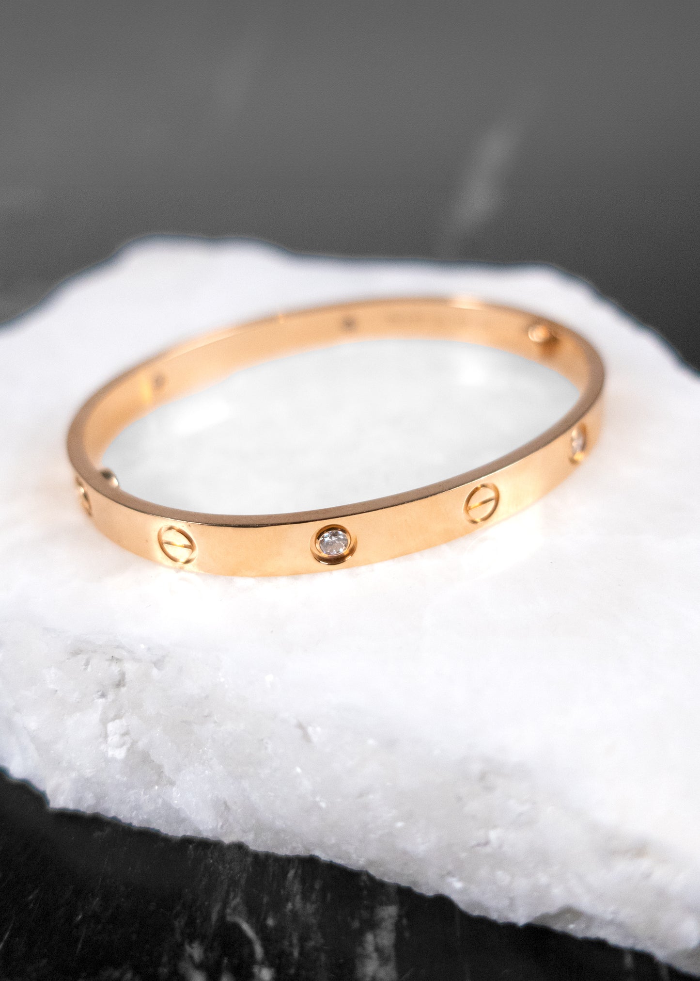 Cartier Love Bracelet 18K Rose Gold