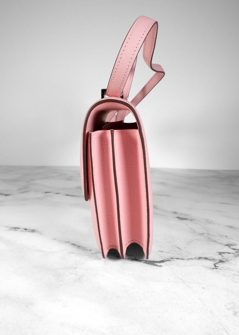 Hermes Pink Mini Contance Bag