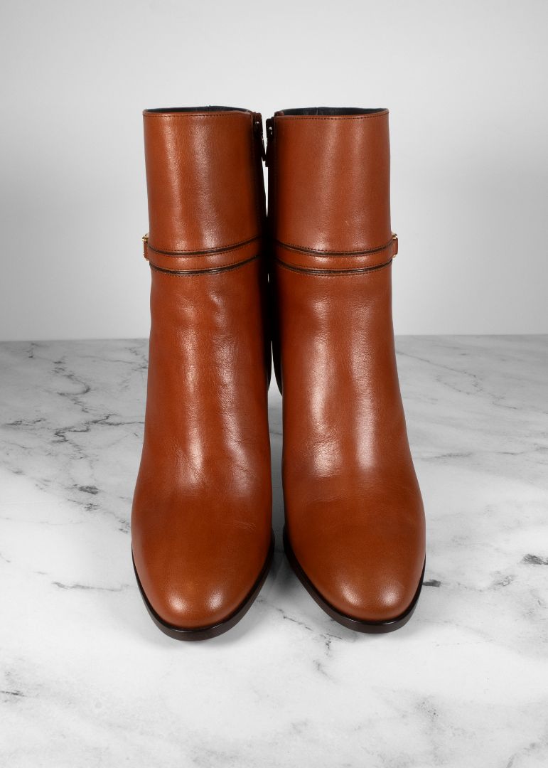Celine Tan Ankle Boots