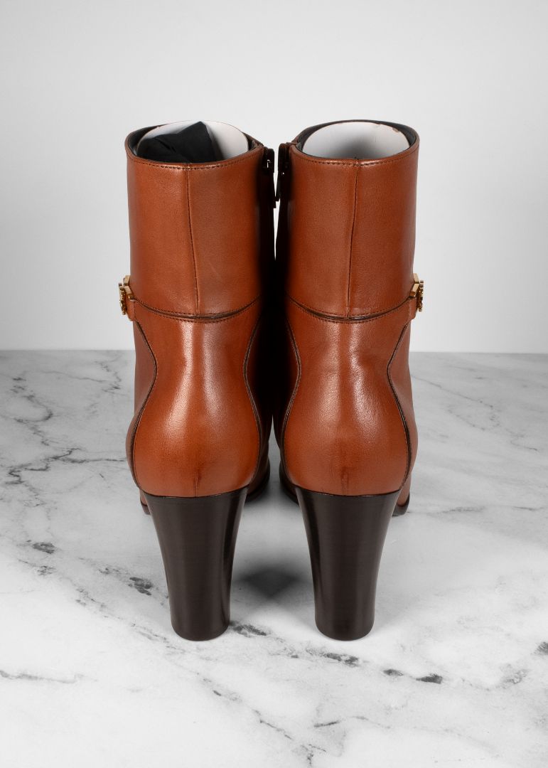 Celine Tan Ankle Boots