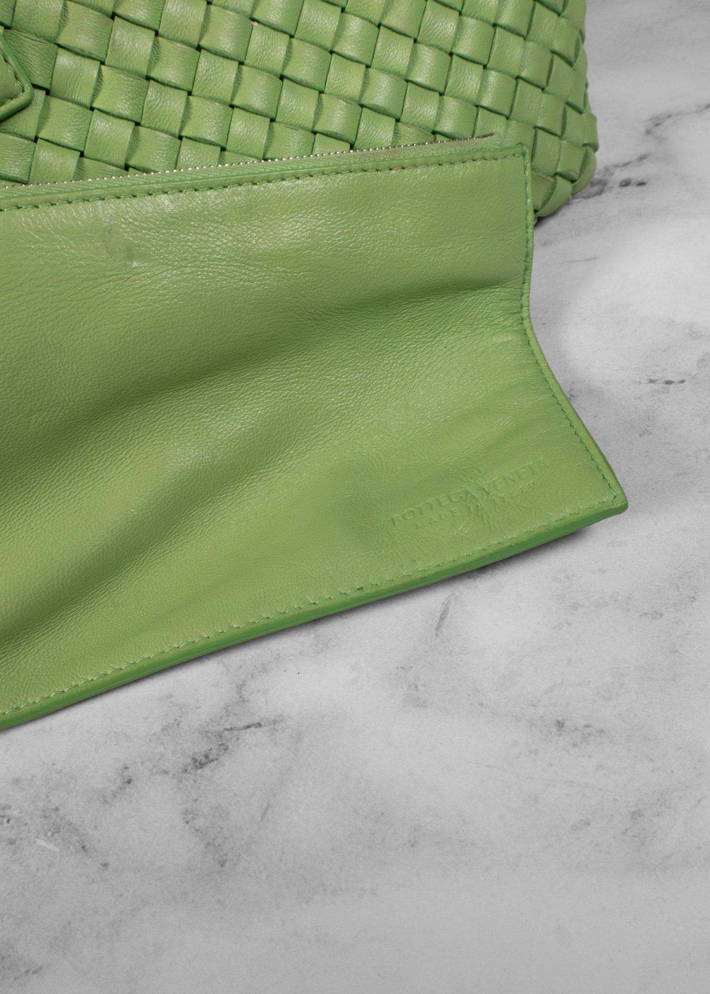 Bottega Veneta Mini Cabat Leather Tote