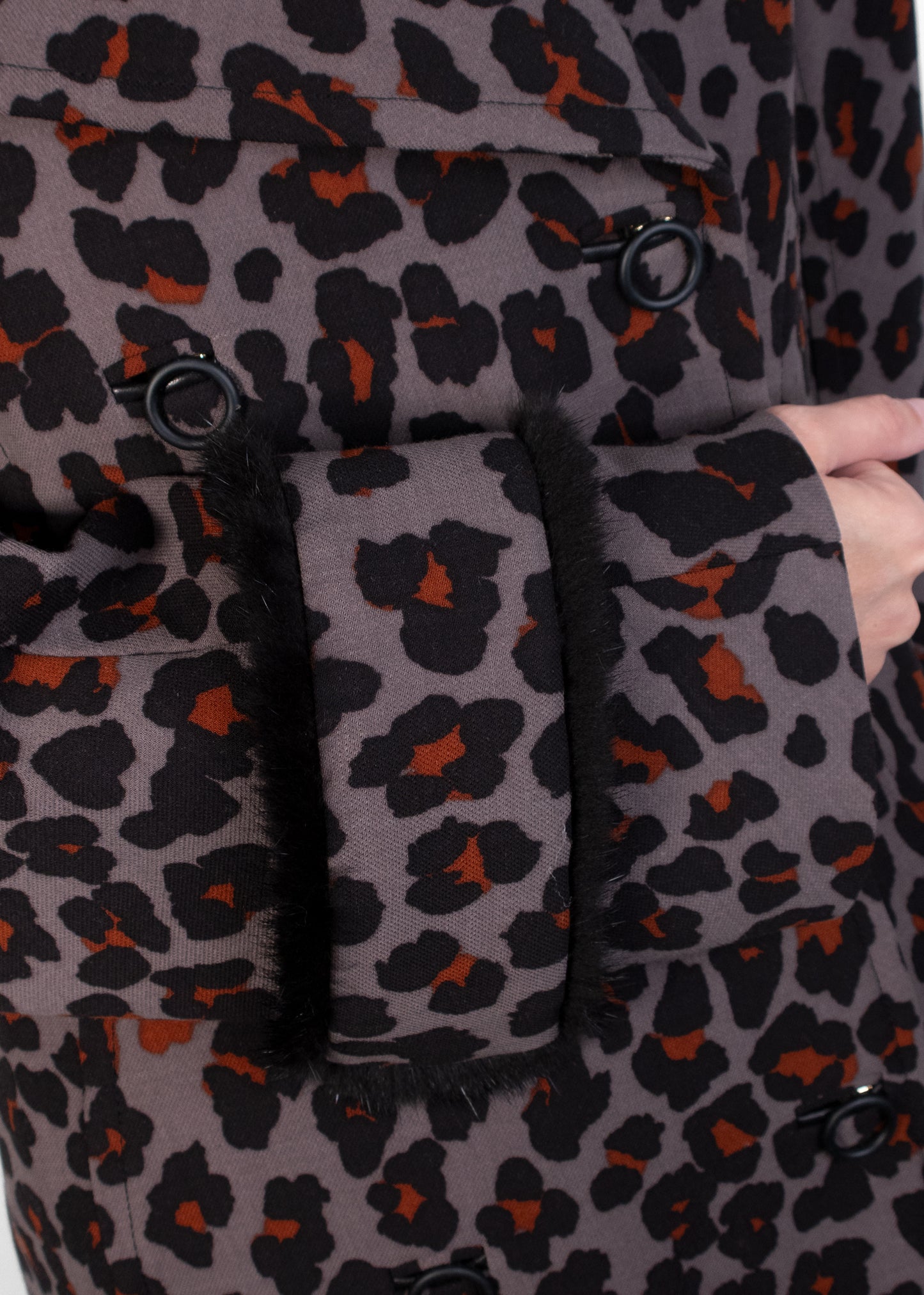 Dior Fall 2016 Leopard Print Long Coat
