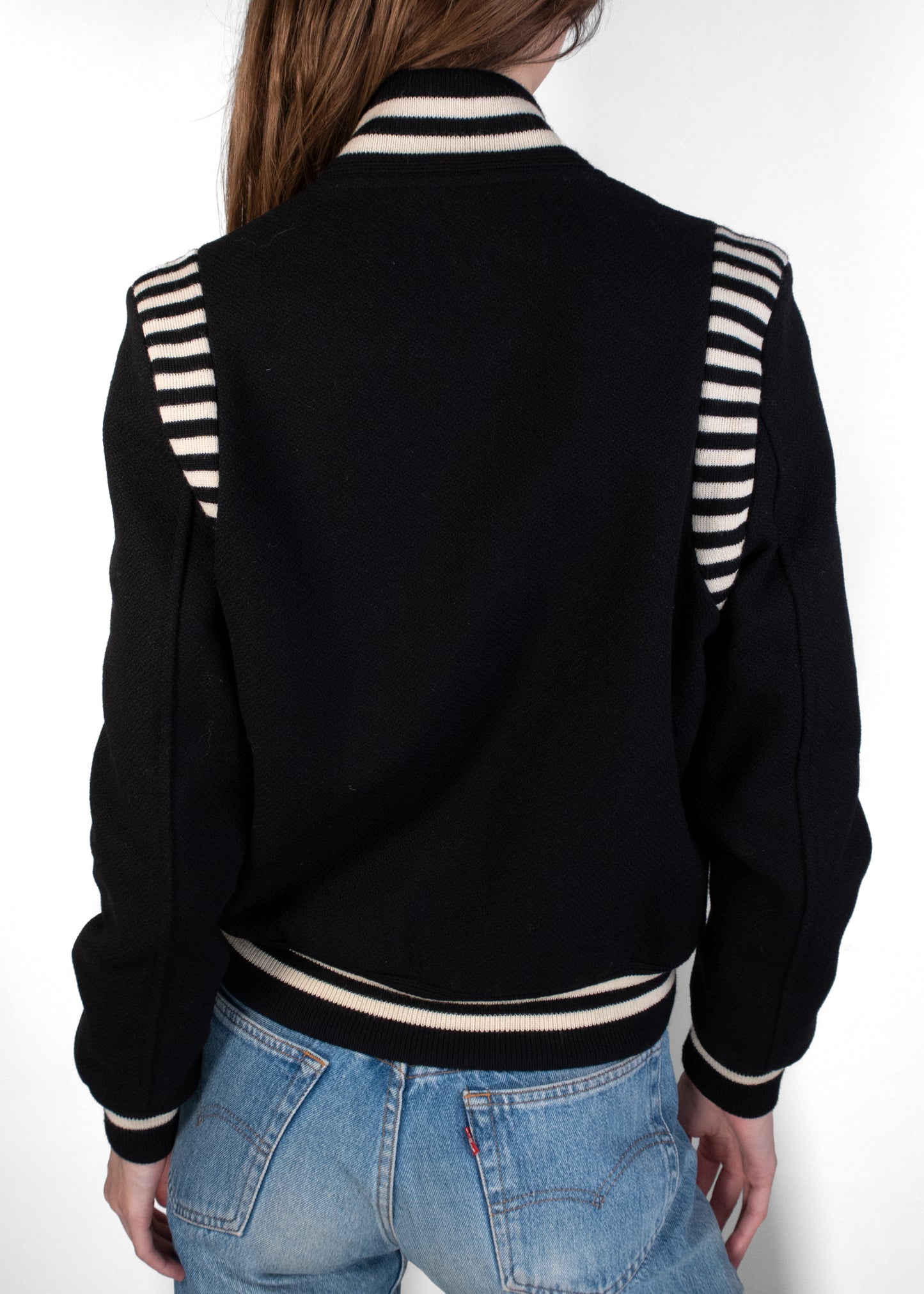 Saint Laurent Teddy Varsity Jacket