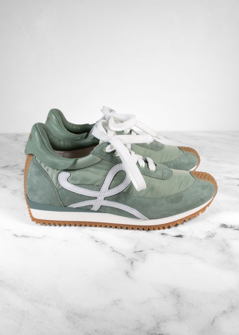 Loewe Sage Green Sneakers