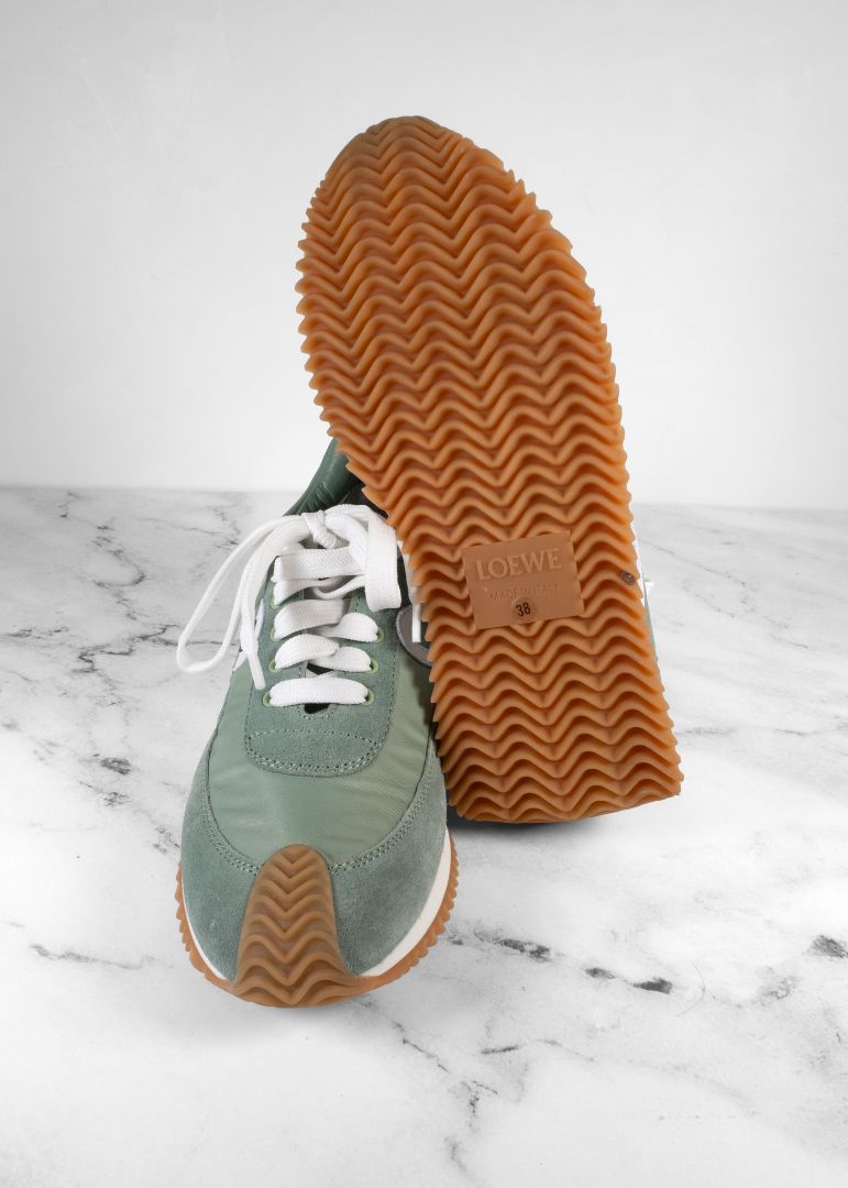 Loewe Sage Green Sneakers