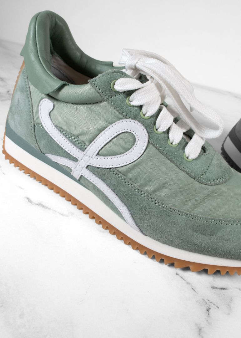 Loewe Sage Green Sneakers