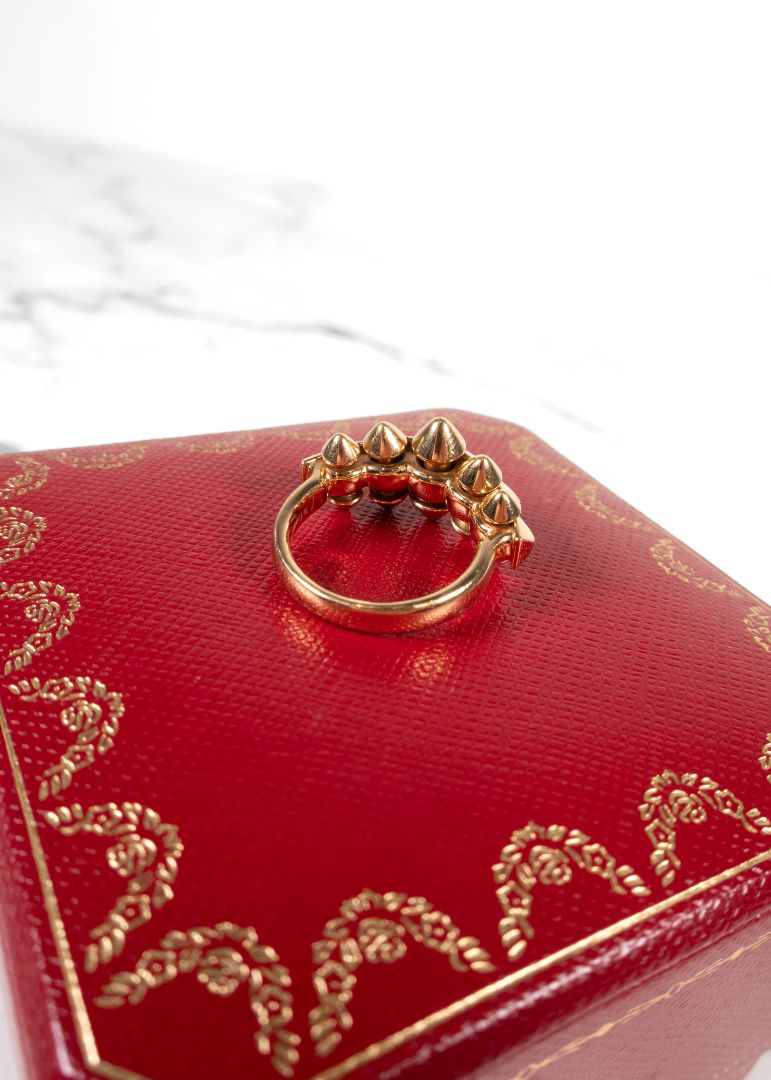 Cartier Gold Large Clash De Cartier Ring