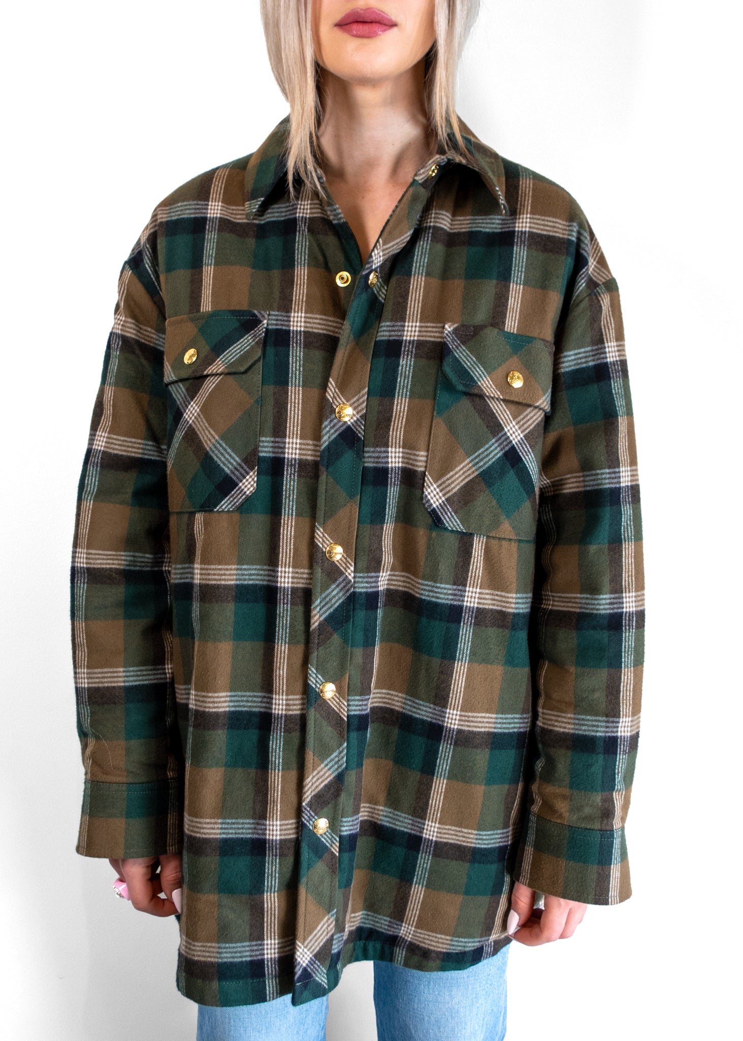 Aule Plaid CL2 Overshirt - Main Image