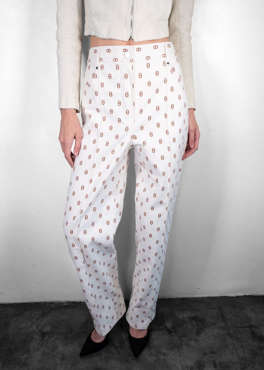 Hermes White Jeans